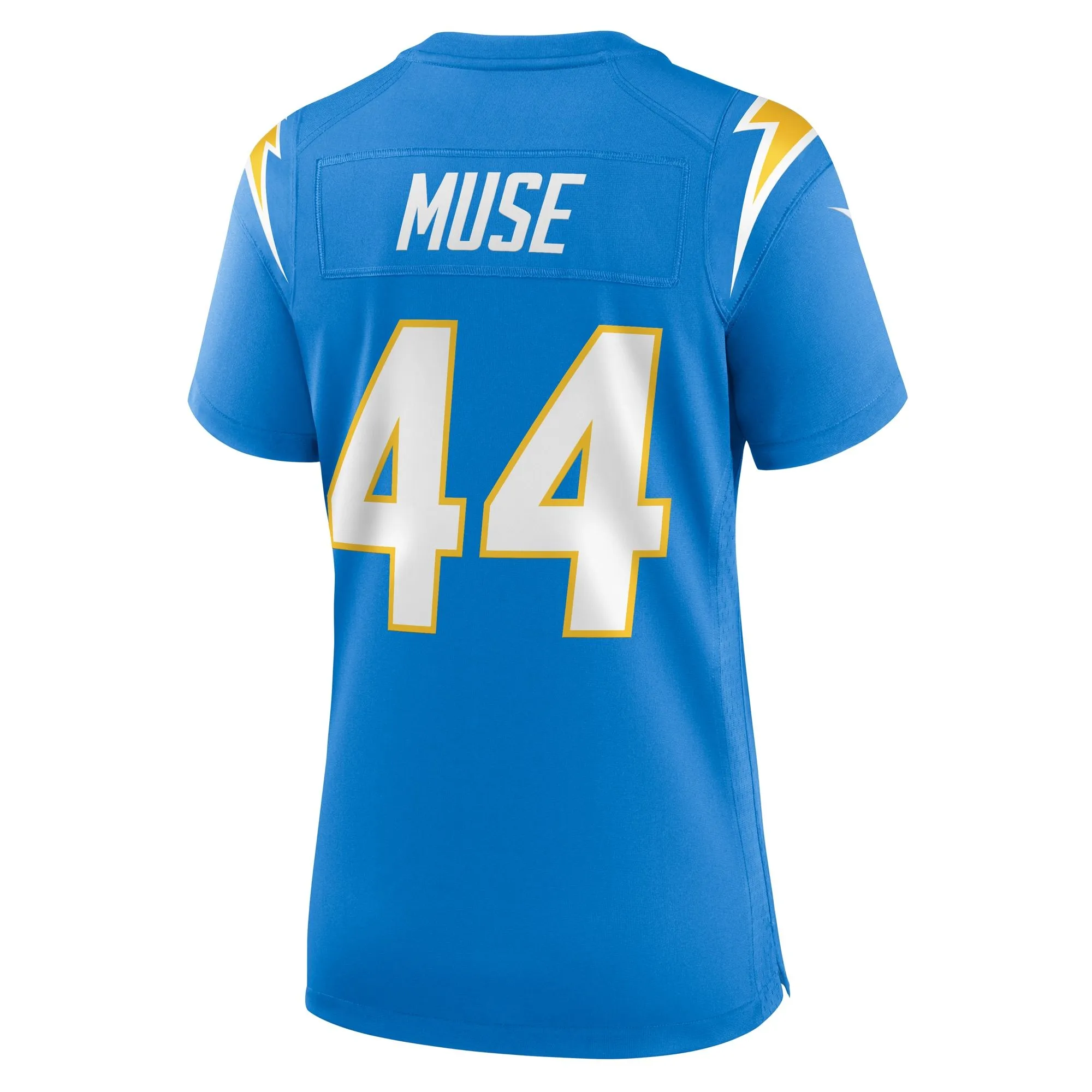 Tanner Muse Los Angeles Chargers  Women's Team Game Jersey -  Powder Blue