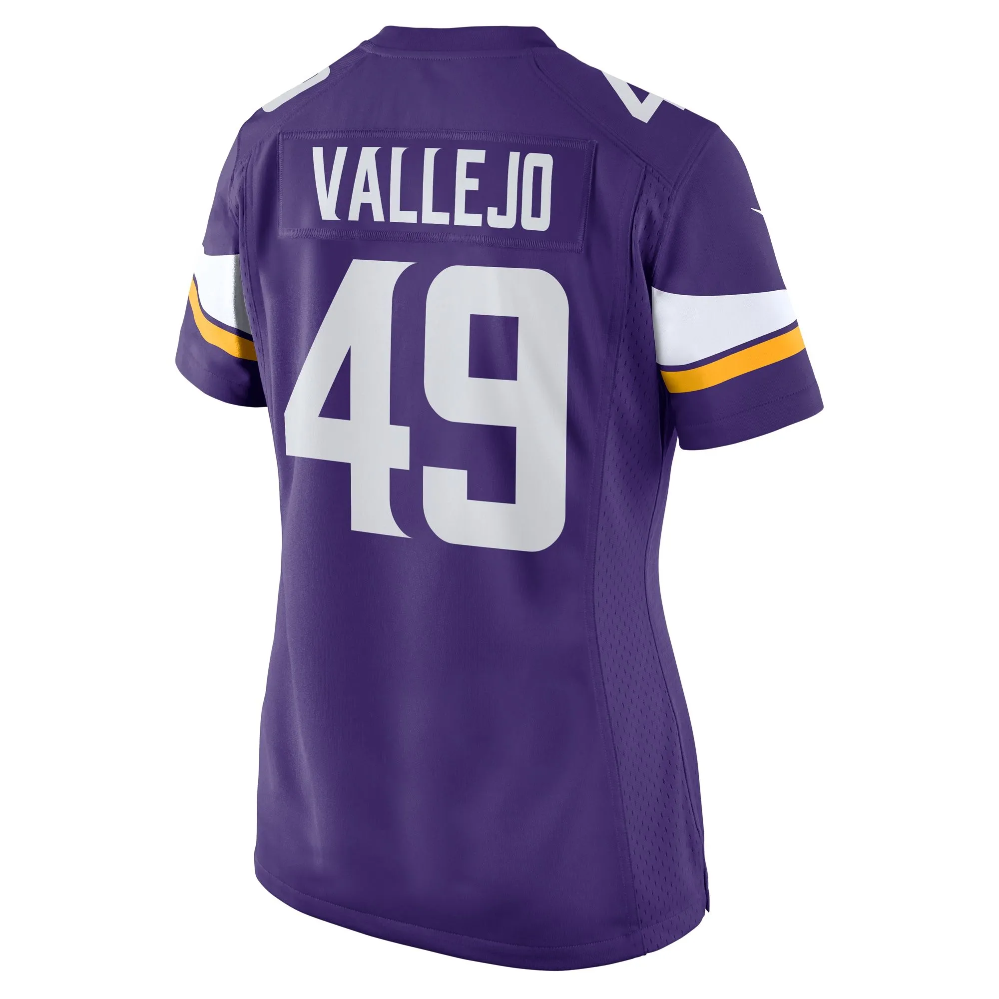 Tanner Vallejo Minnesota Vikings  Women's Team Game Jersey - Purple