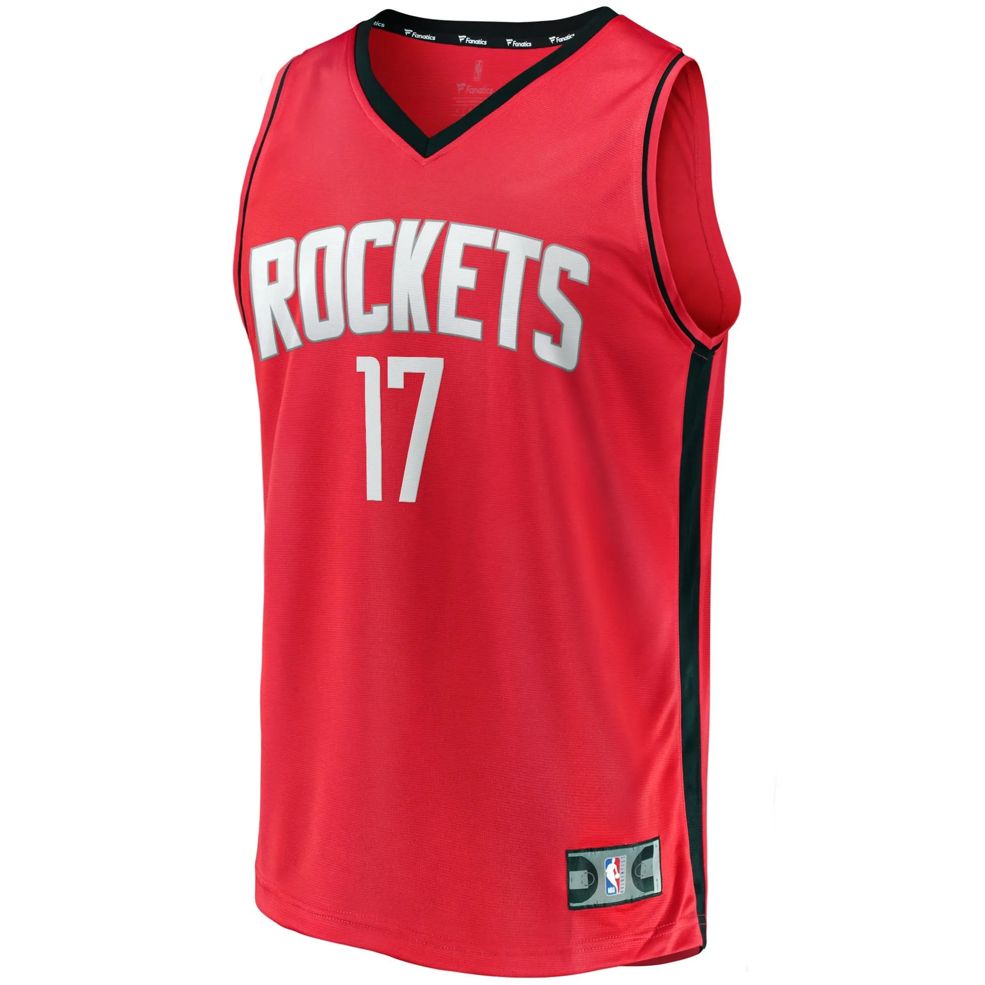 Tari Eason Houston Rockets Fanatics Branded Fast Break Replica Player Jersey - Icon Edition - Red