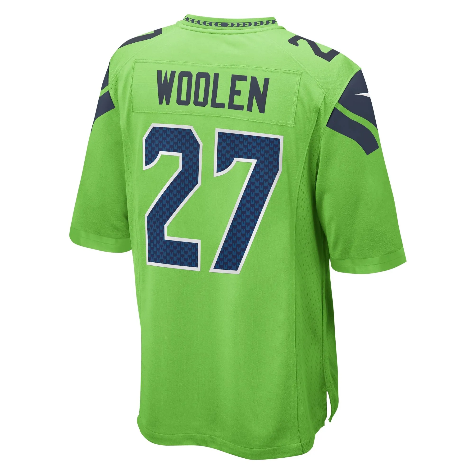 Tariq Woolen Seattle Seahawks   Game Jersey - Neon Green