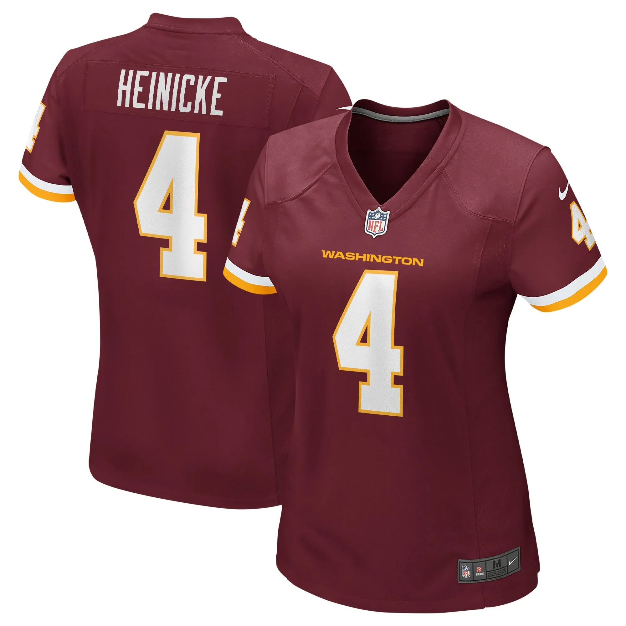 Taylor Heinicke Washington Football Team  Women's Game Jersey - Burgundy