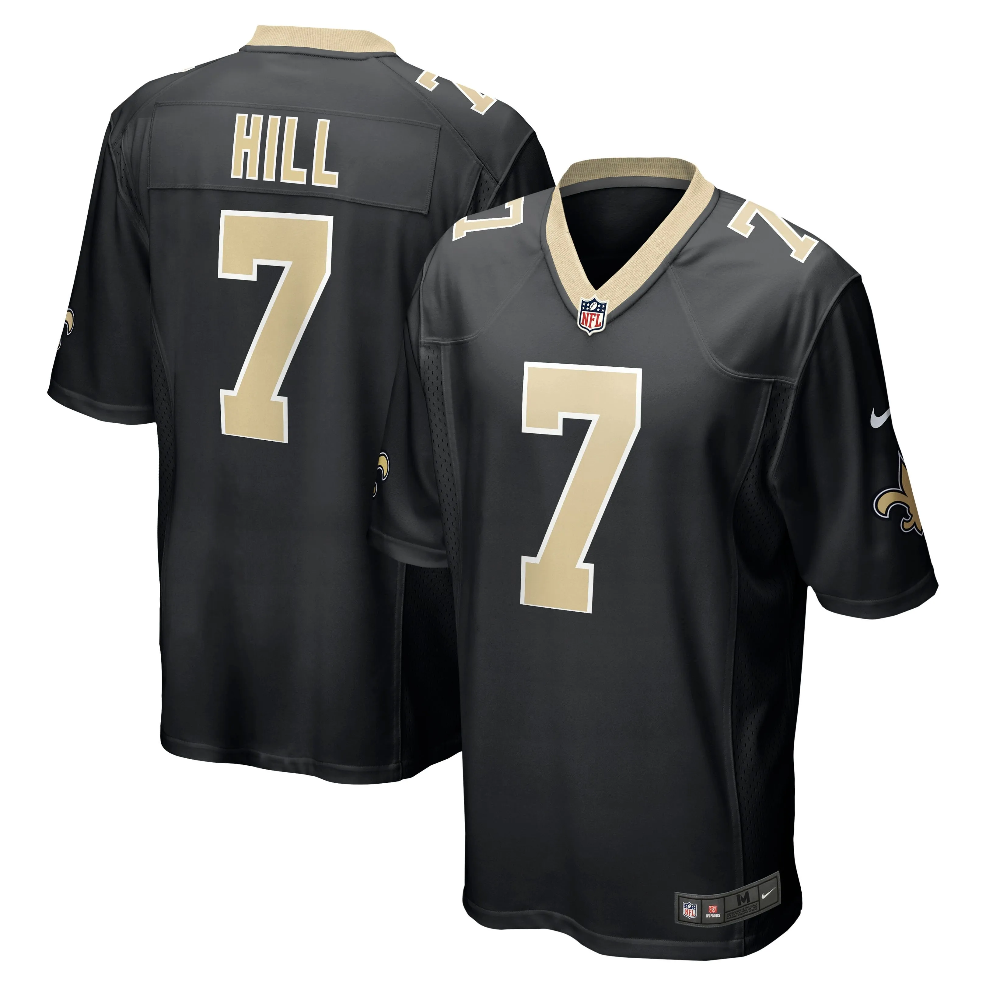 Taysom Hill New Orleans Saints  Game Jersey - Black