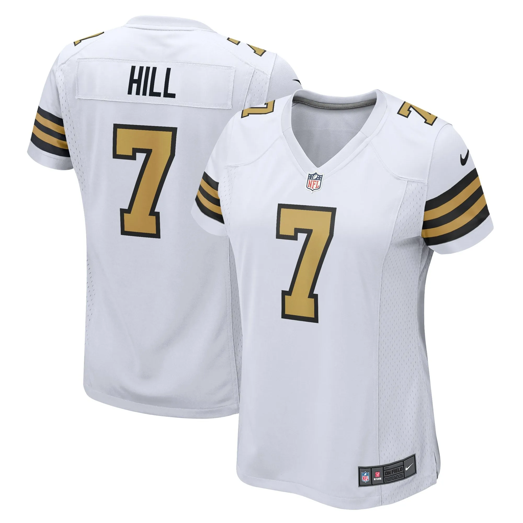 Taysom Hill New Orleans Saints  Women's Alternate Game Jersey -  White