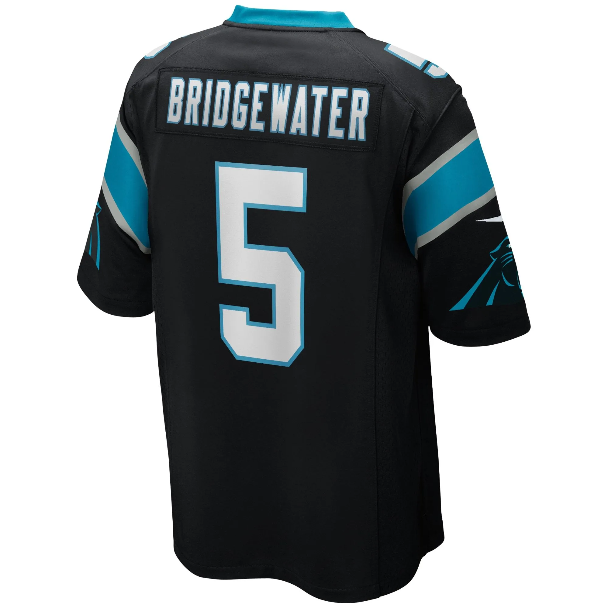 Teddy Bridgewater Carolina Panthers  Game Player Jersey - Black