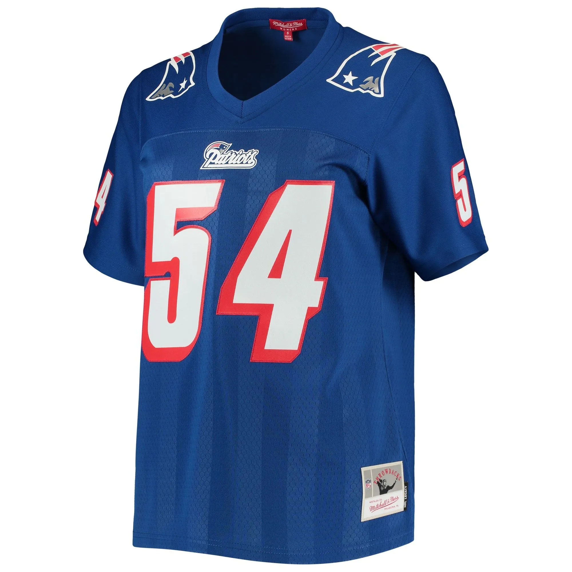 Tedy Bruschi New England Patriots Mitchell & Ness Women's Legacy Replica Player Jersey - Royal