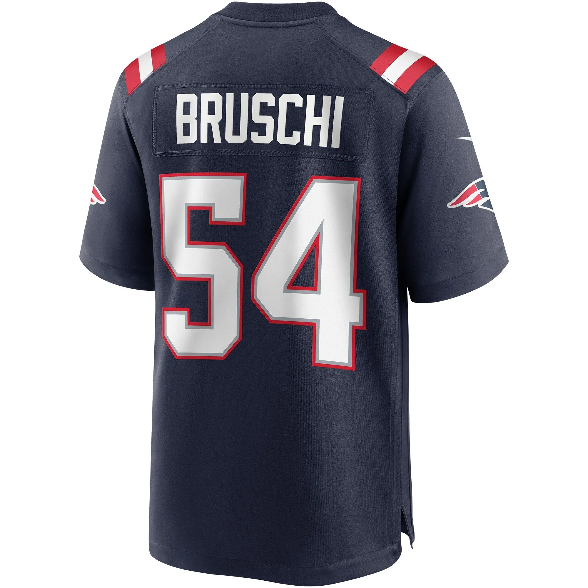 Tedy Bruschi New England Patriots  Game Retired Player Jersey - Navy