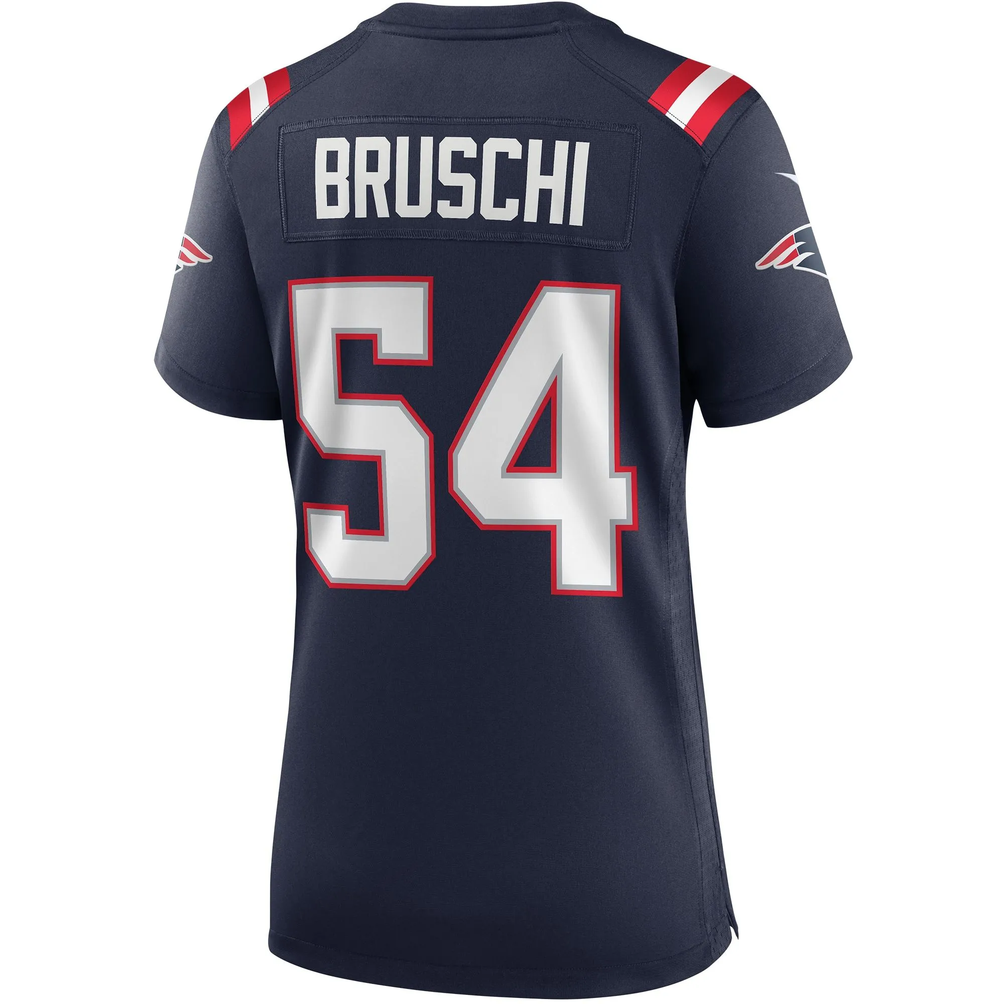 Tedy Bruschi New England Patriots  Women's Game Retired Player Jersey - Navy