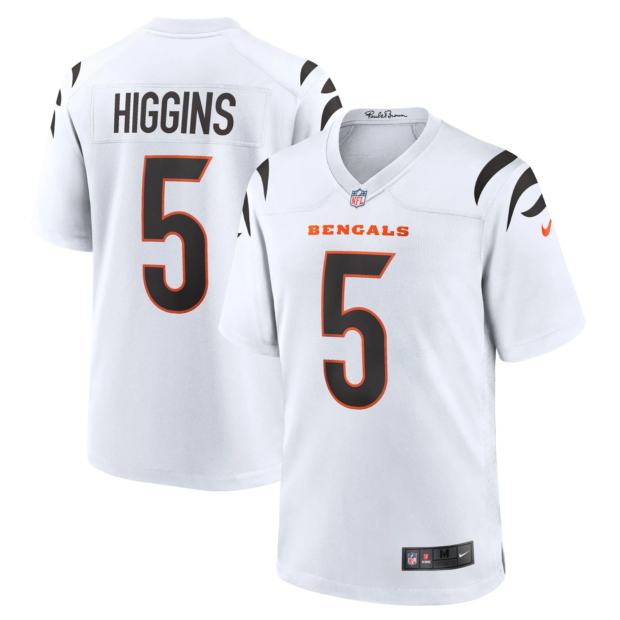 Tee Higgins Cincinnati Bengals   Game Jersey - White