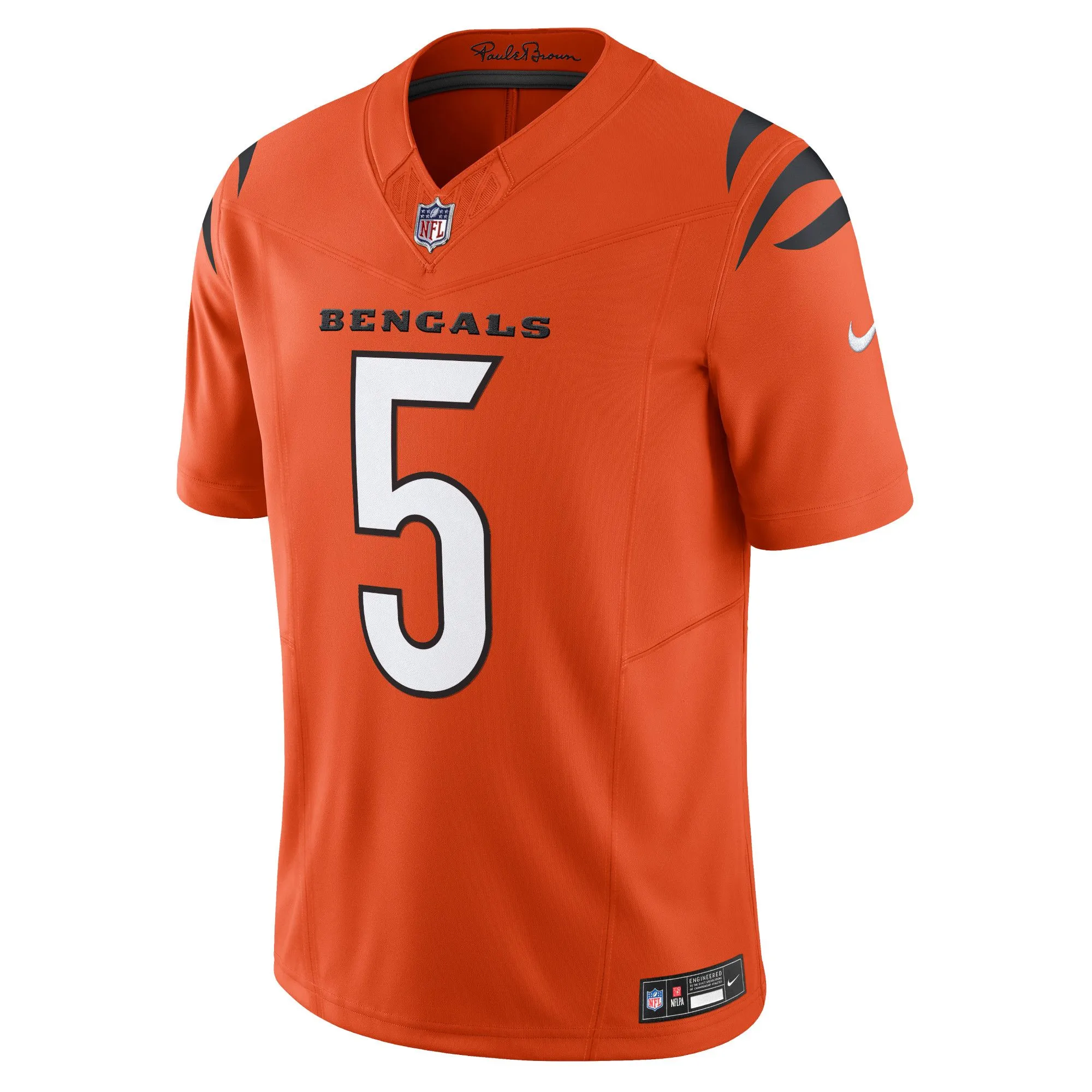 Tee Higgins Cincinnati Bengals  Vapor F.U.S.E. Limited Jersey - Orange