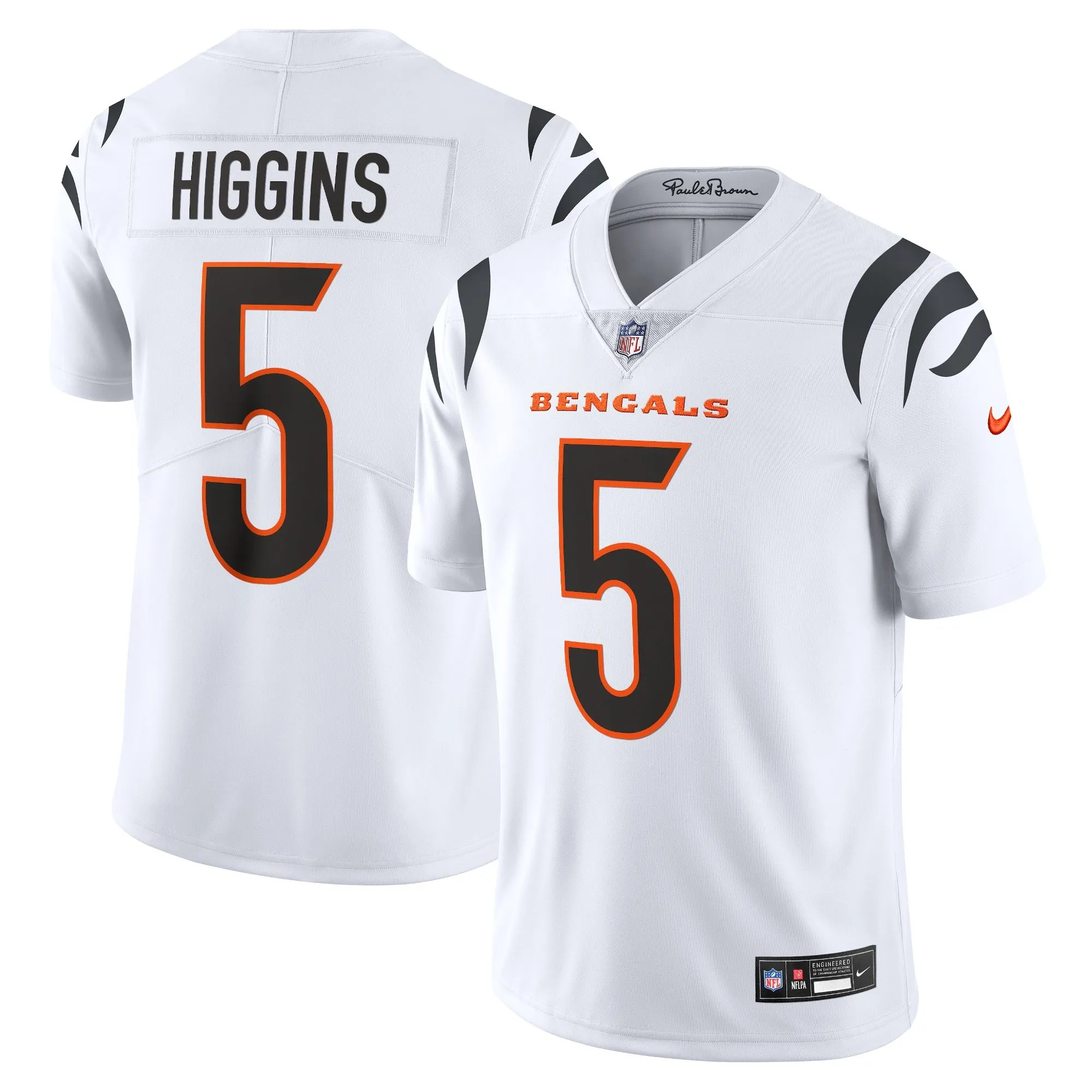 Tee Higgins Cincinnati Bengals   Vapor Untouchable Limited Jersey - White