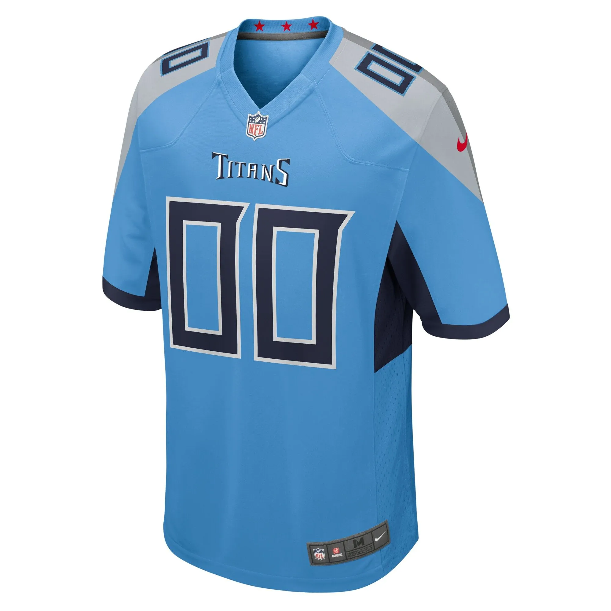 Tennessee Titans  Alternate Custom Game Jersey - Light Blue