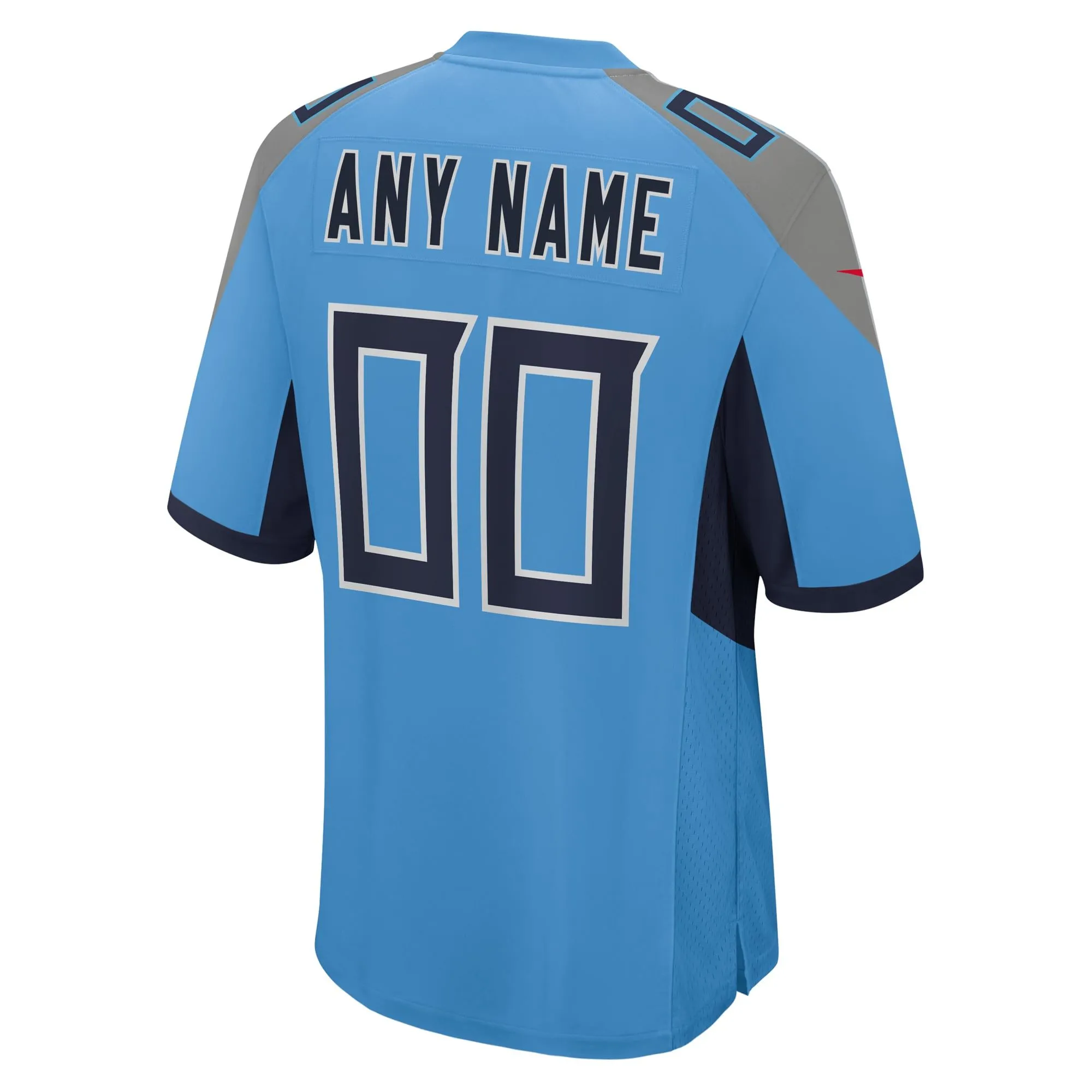 Tennessee Titans  Alternate Custom Game Jersey - Light Blue