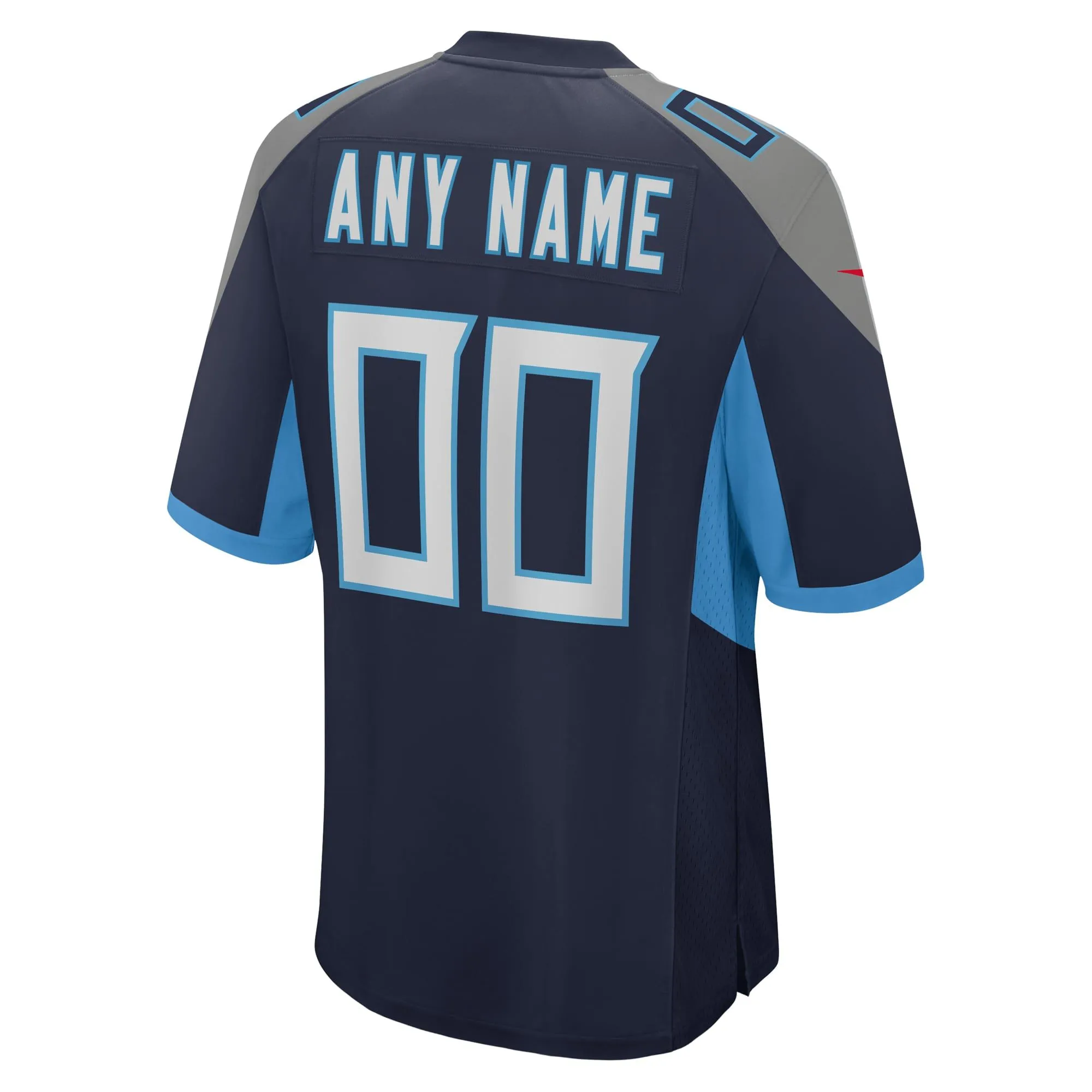 Tennessee Titans  Custom Jersey - Navy