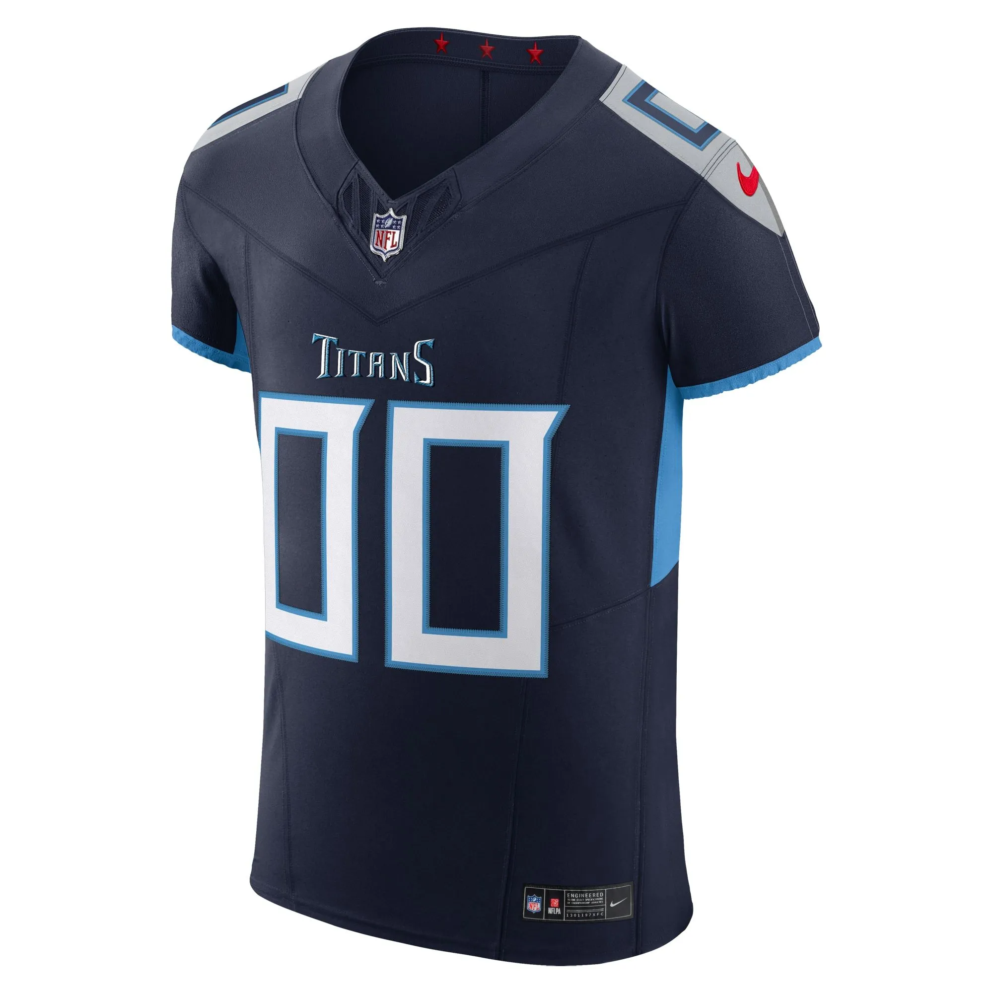 Tennessee Titans   Vapor F.U.S.E. Elite Custom Jersey - Navy