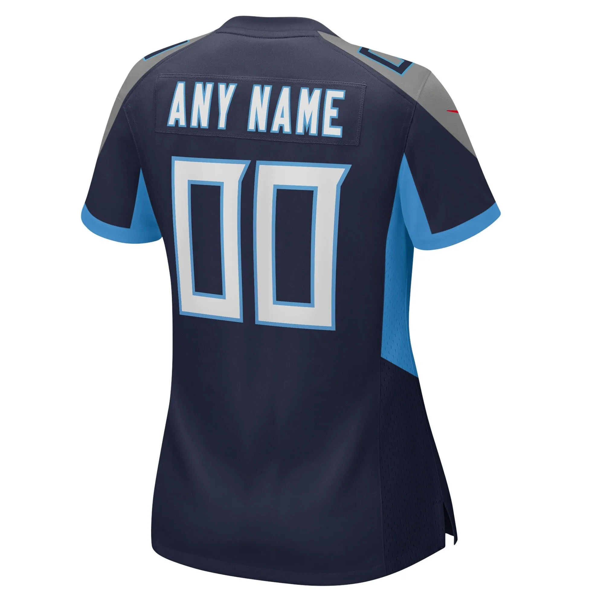 Tennessee Titans  Women's Custom Game Jersey - Navy