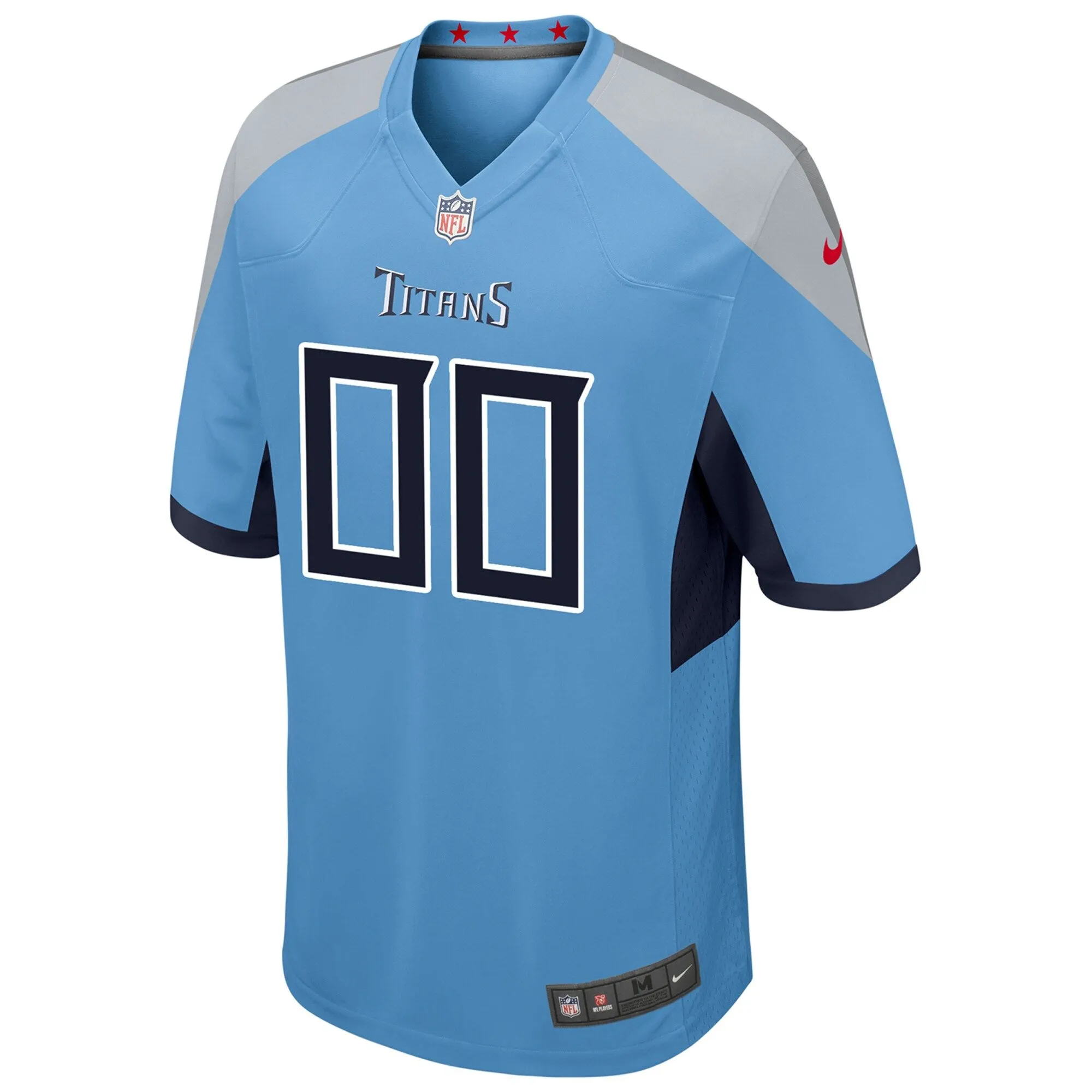 Tennessee Titans  Youth Alternate Custom Game Jersey - Light Blue