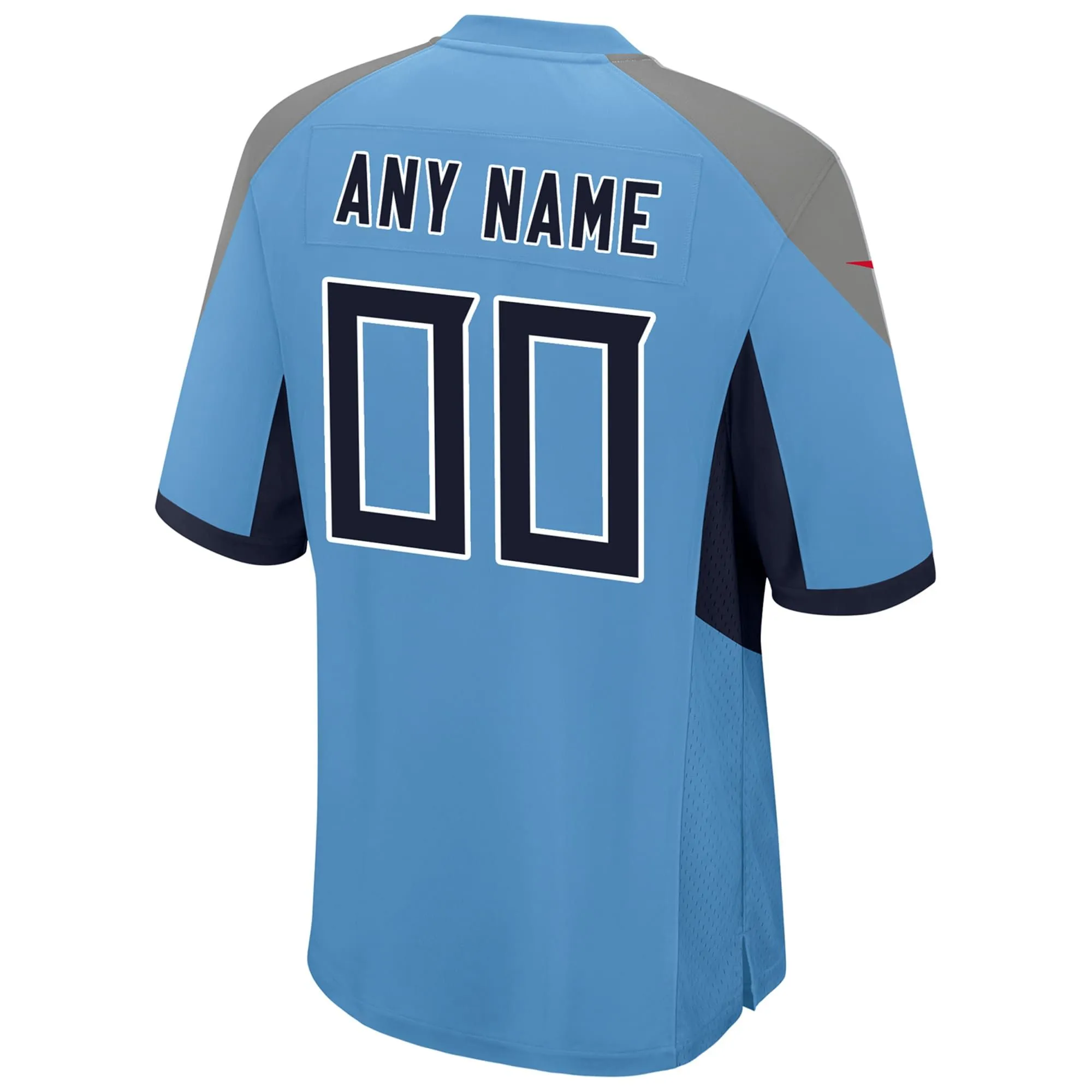 Tennessee Titans  Youth Alternate Custom Game Jersey - Light Blue