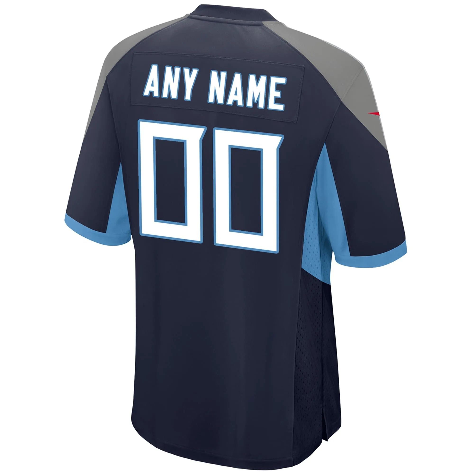 Tennessee Titans  Youth Custom Game Jersey - Navy