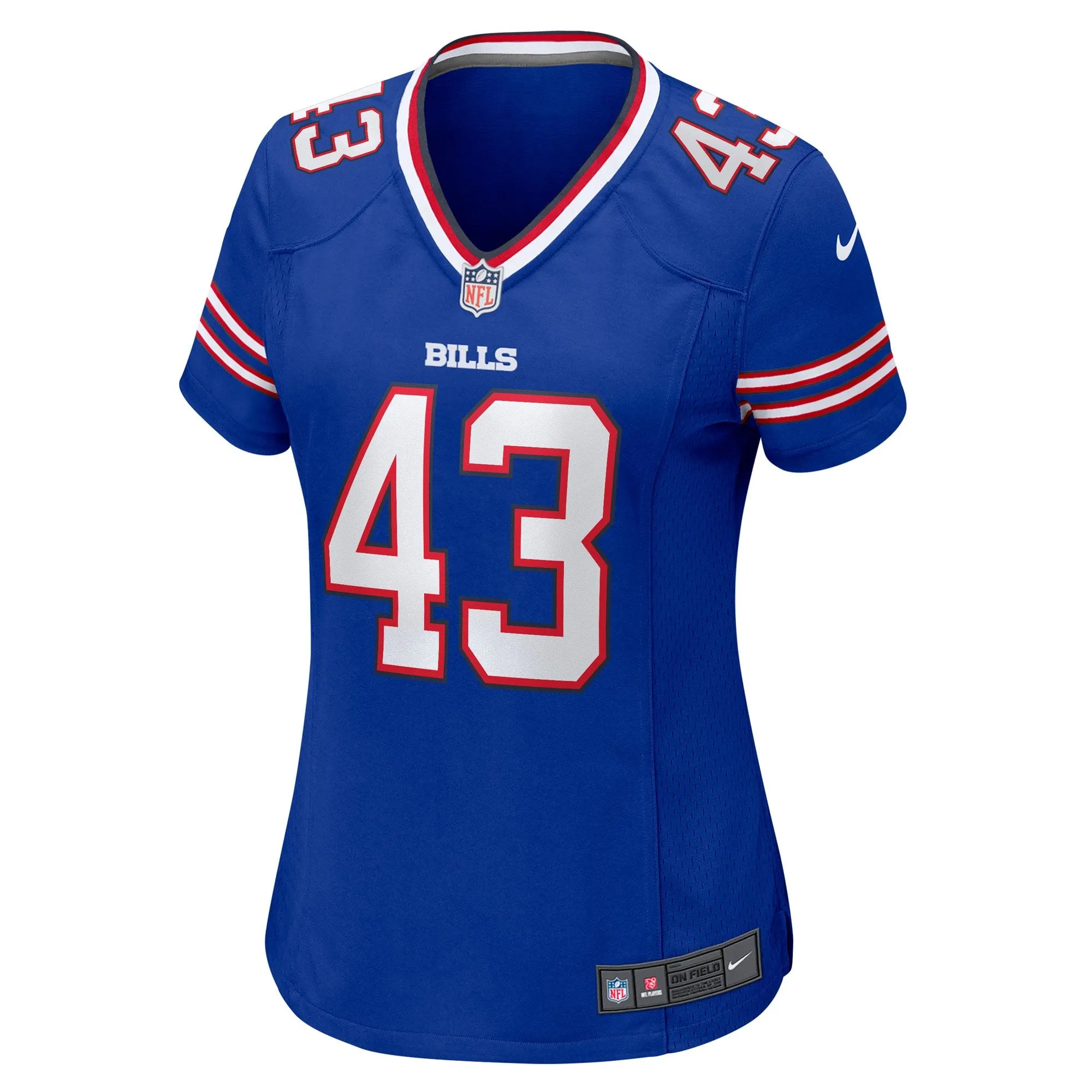 Terrel Bernard Buffalo Bills  Women's Game Player Jersey - Royal