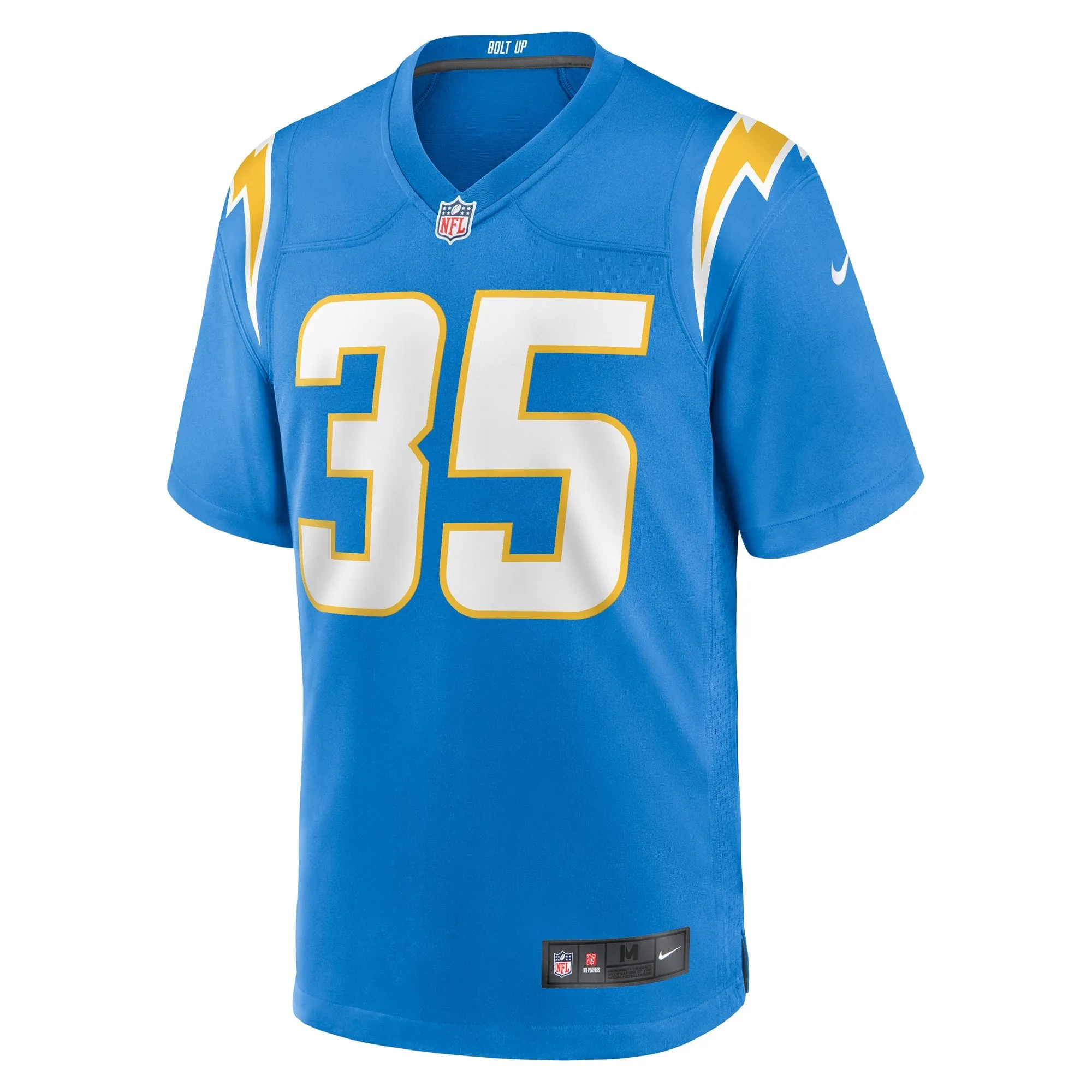 Terrell Bynum Los Angeles Chargers  Team Game Jersey -  Powder Blue