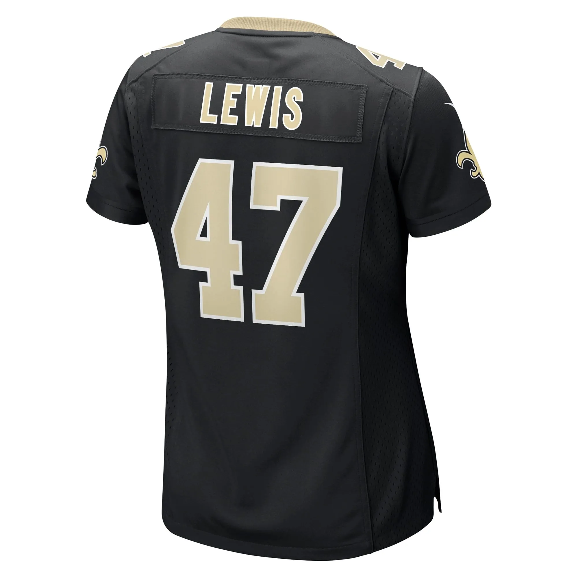 Terrell Lewis New Orleans Saints  Women's  Game Jersey -  Black