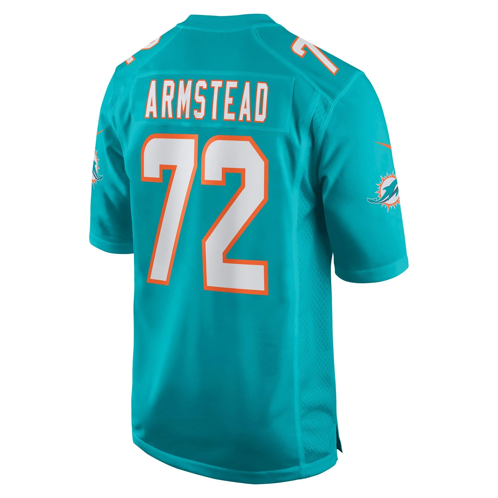 Terron Armstead Miami Dolphins  Game Jersey - Aqua