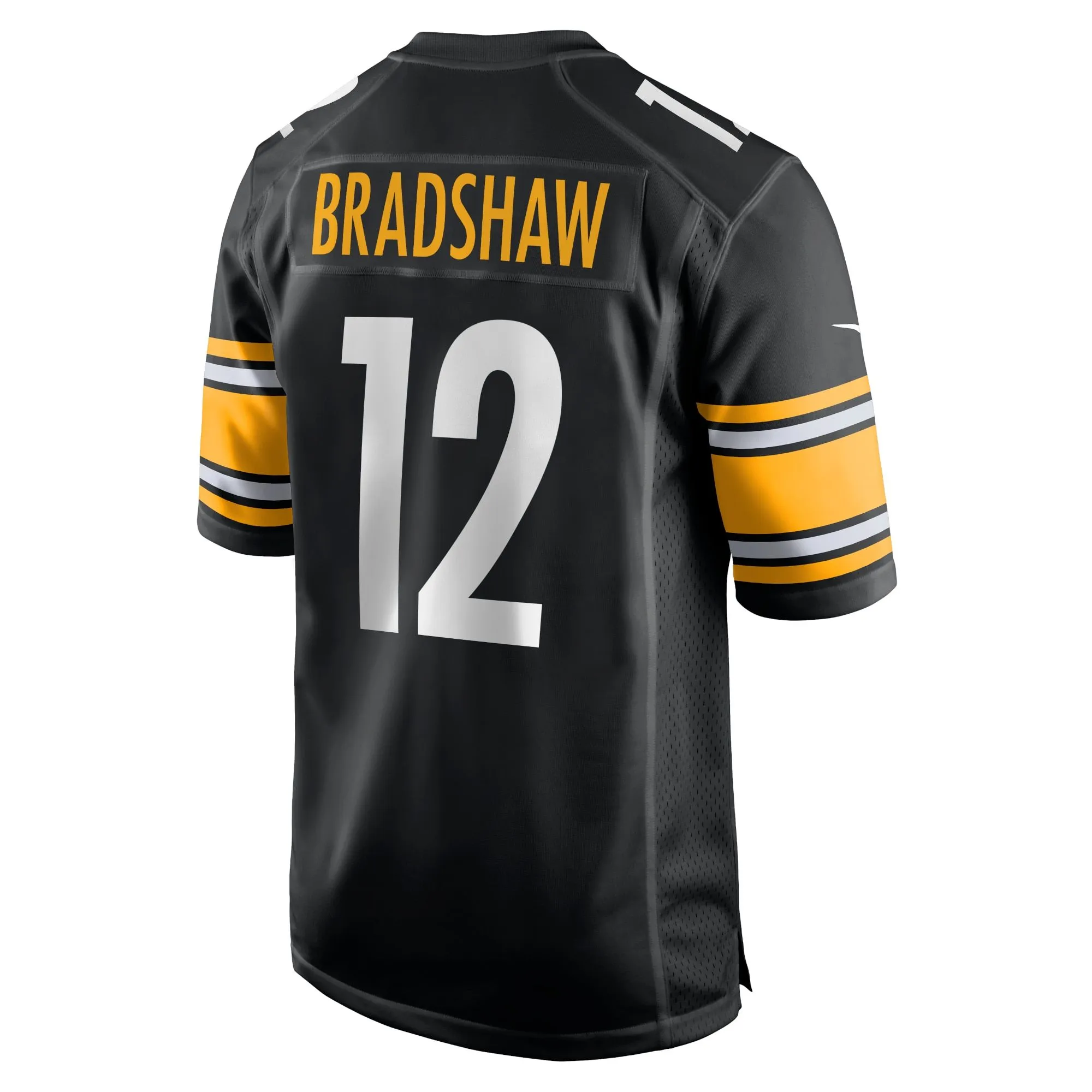 Terry Bradshaw Pittsburgh Steelers  Retired Player Game Jersey - Black