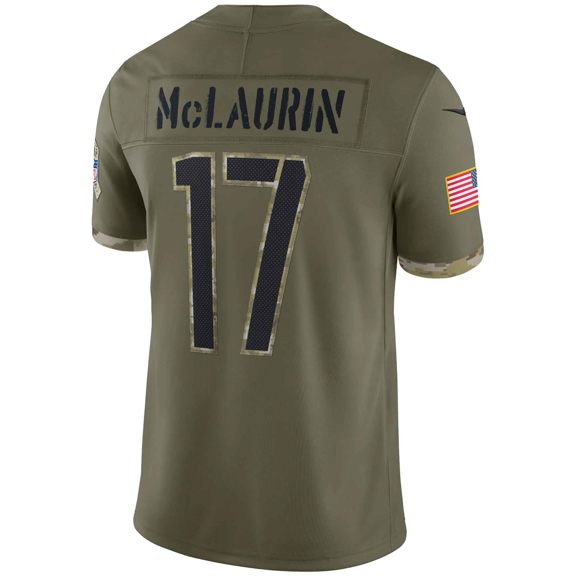 Terry McLaurin Washington Commanders  2022 Salute To Service Limited Jersey - Olive