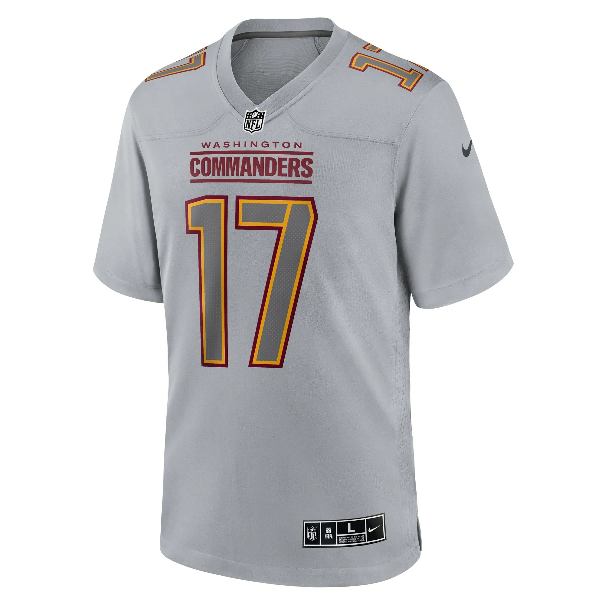 Terry McLaurin Washington Commanders  Atmosphere Fashion Game Jersey - Gray