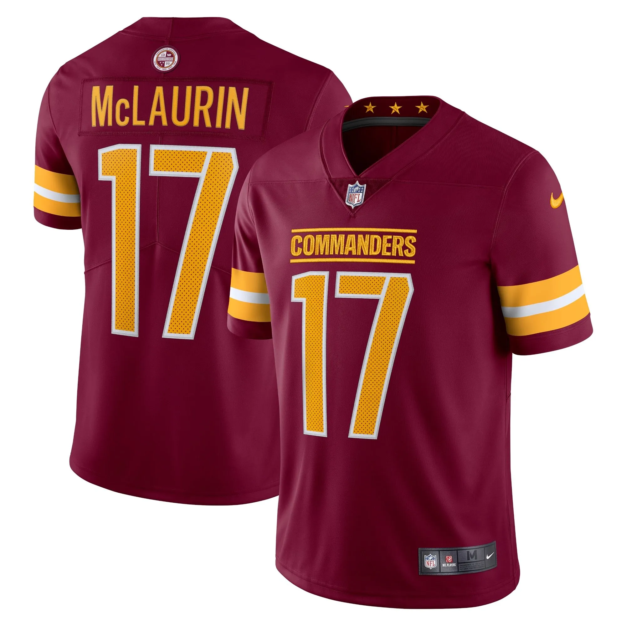 Terry McLaurin Washington Commanders  Vapor Limited Jersey - Burgundy