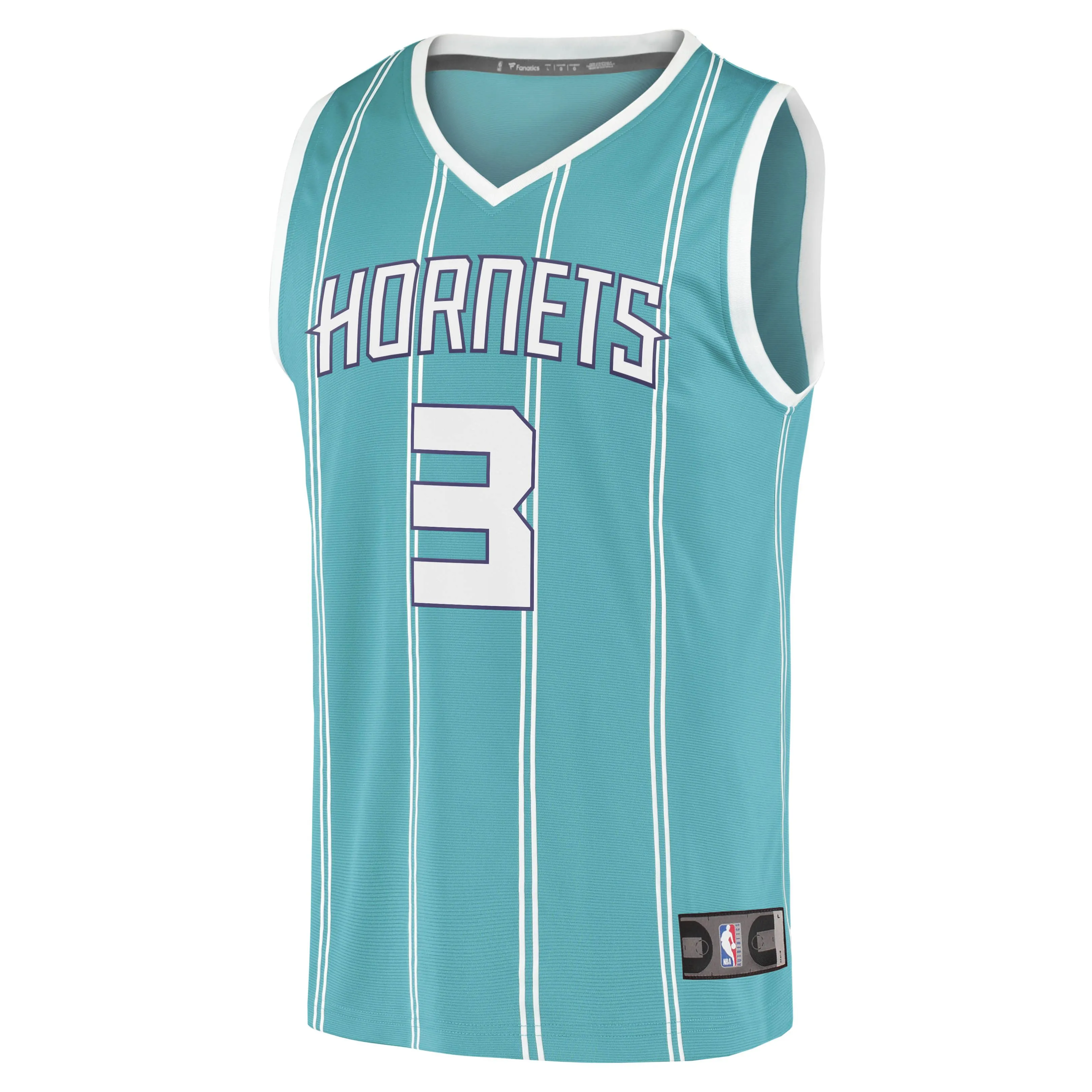 Terry Rozier III Charlotte Hornets Fanatics Branded Fast Break Replica Player Jersey - Icon Edition - Teal