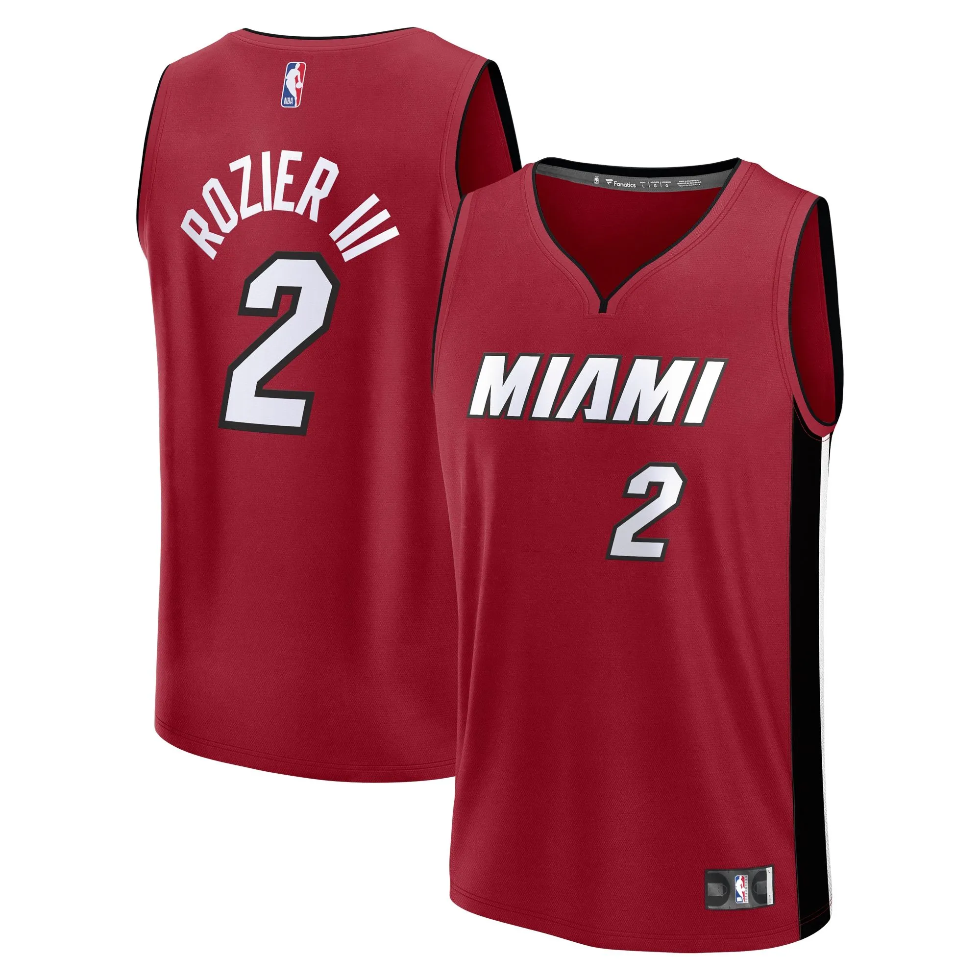 Terry Rozier Miami Heat Fanatics Branded Fast Break Player Jersey - Statement Edition - Red