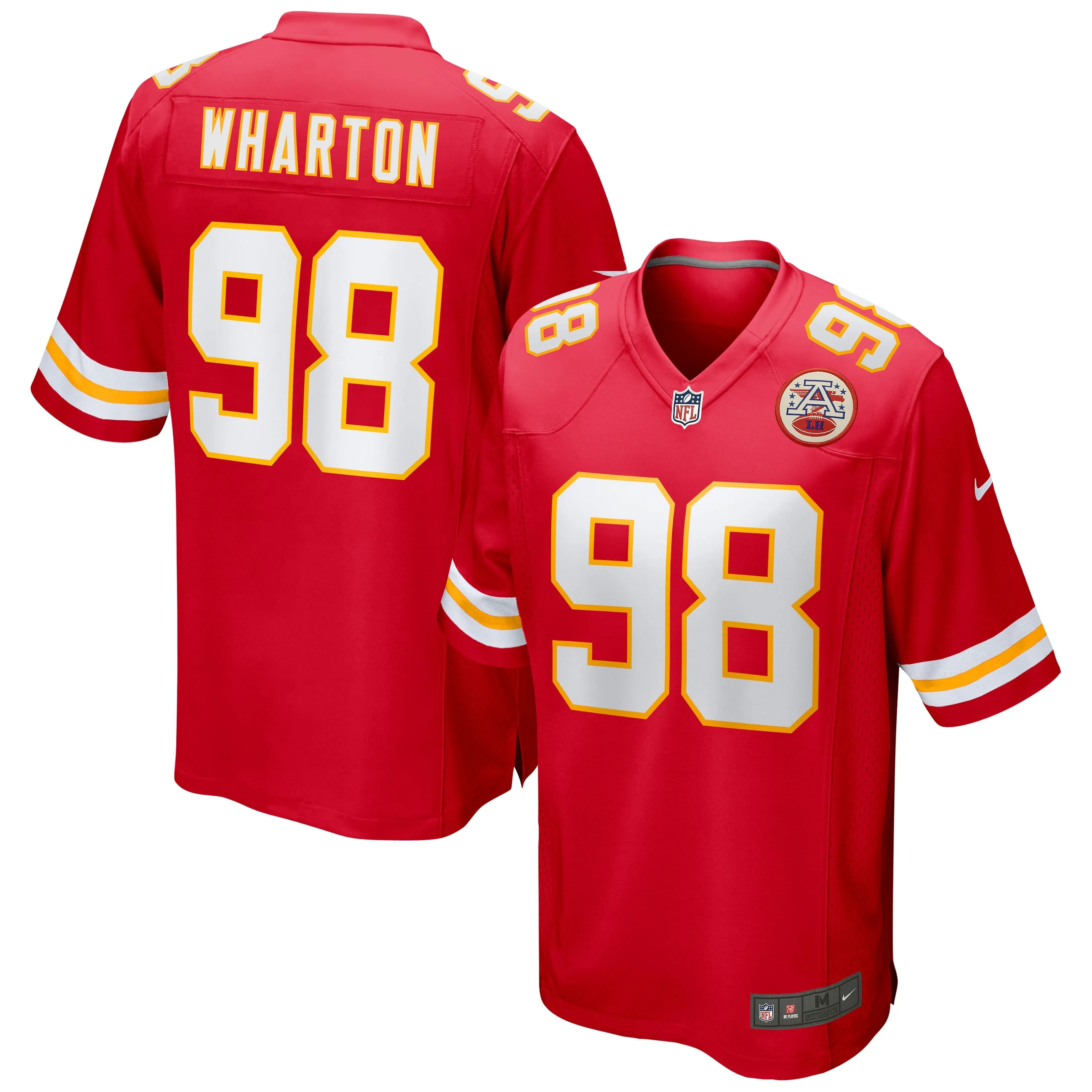 Tershawn Wharton Kansas City Chiefs  Game Jersey - Red