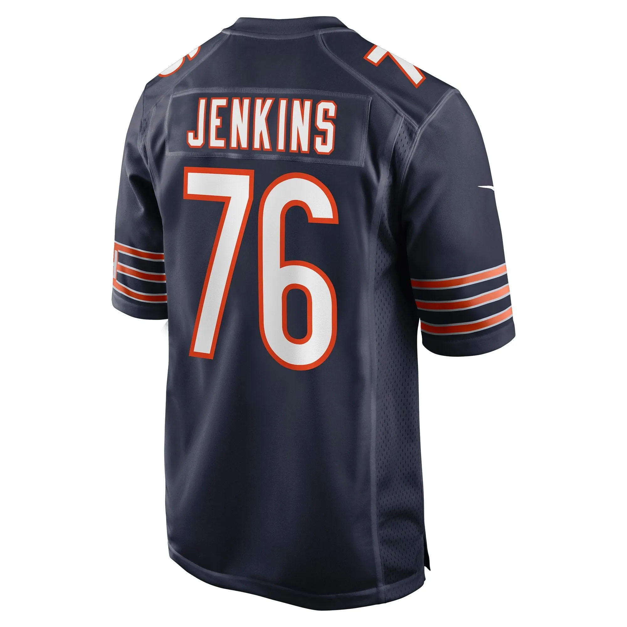 Teven Jenkins Chicago Bears  Game Jersey - Navy