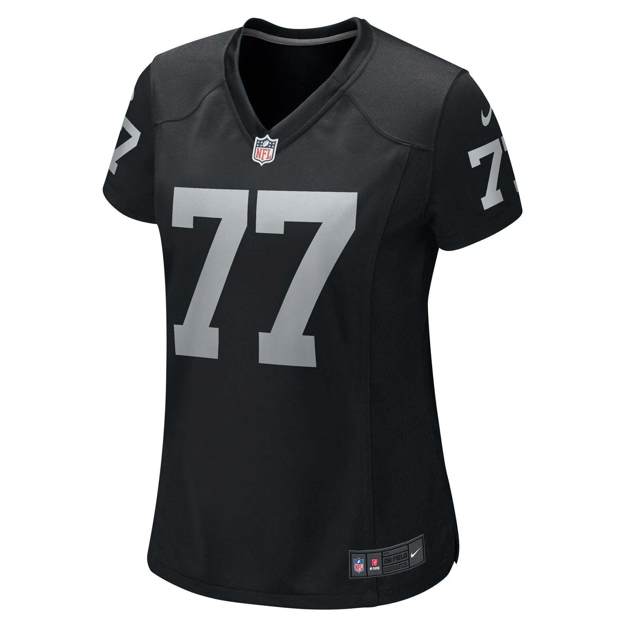 Thayer Munford Jr. Las Vegas Raiders  Women's Team Game Jersey -  Black