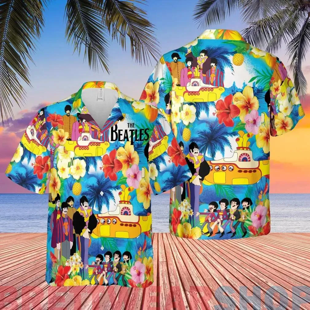 Thbeat Yellow Submarine Hawaiian Shirt