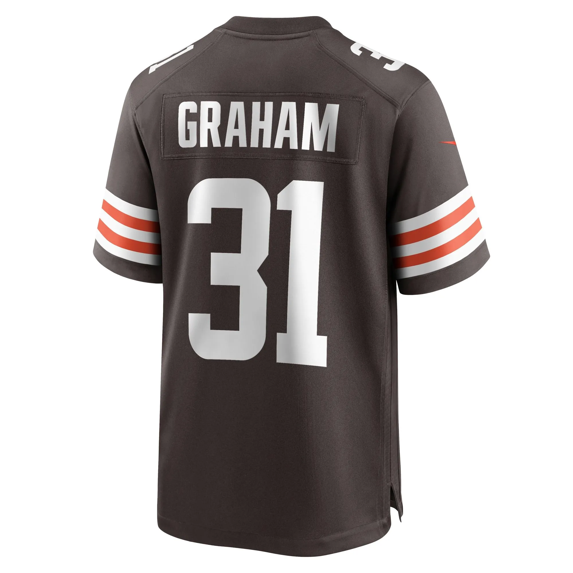 Thomas Graham Jr. Cleveland Browns  Team Game Jersey -  Brown