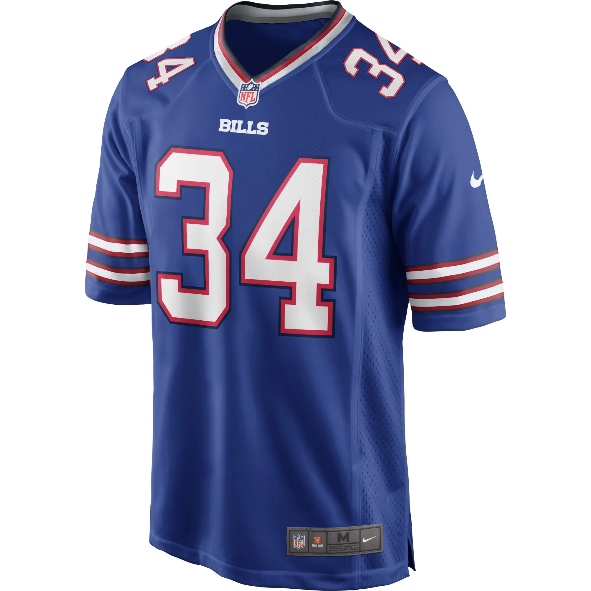 Thurman Thomas Buffalo Bills  Game Retired Player Jersey - Royal