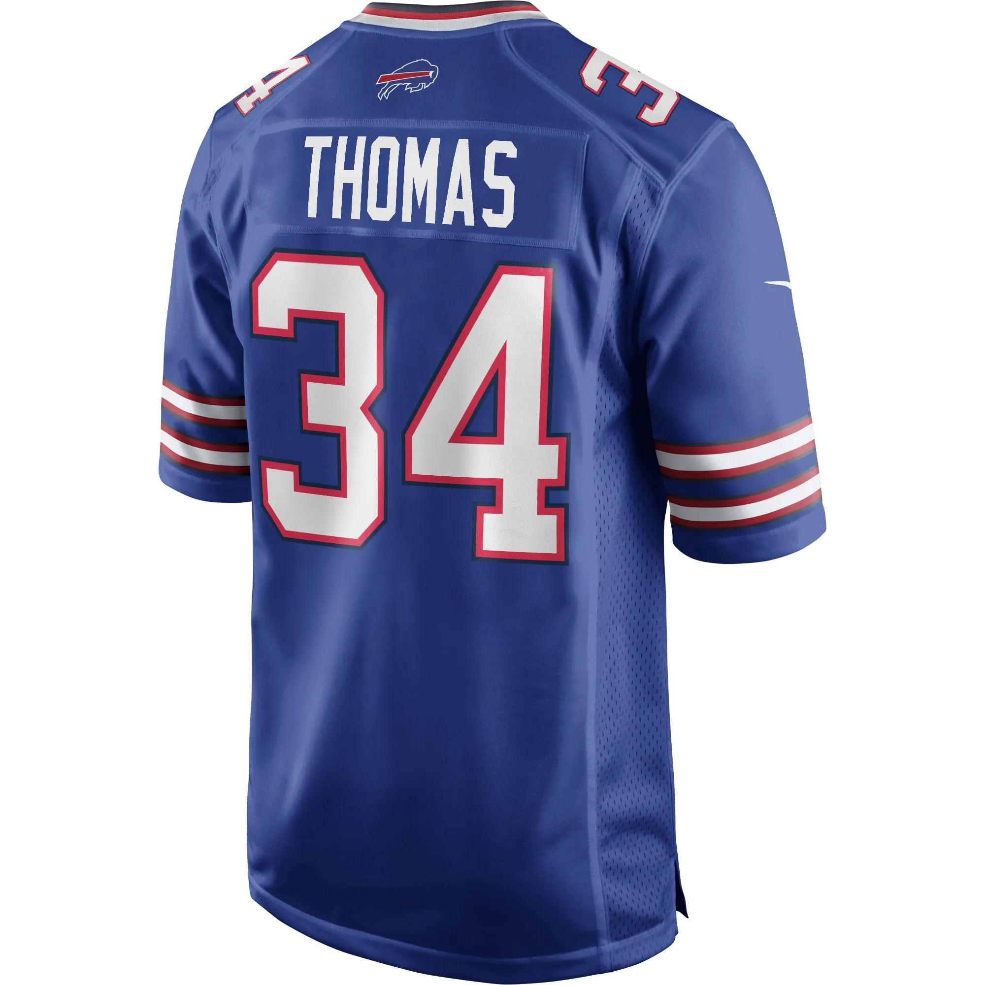 Thurman Thomas Buffalo Bills  Game Retired Player Jersey - Royal