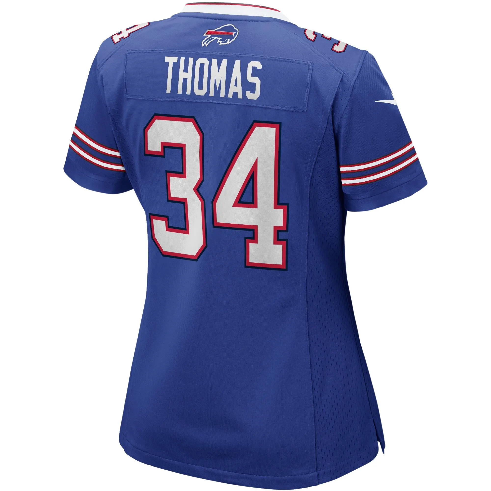 Thurman Thomas Buffalo Bills  Women's Game Retired Player Jersey - Royal