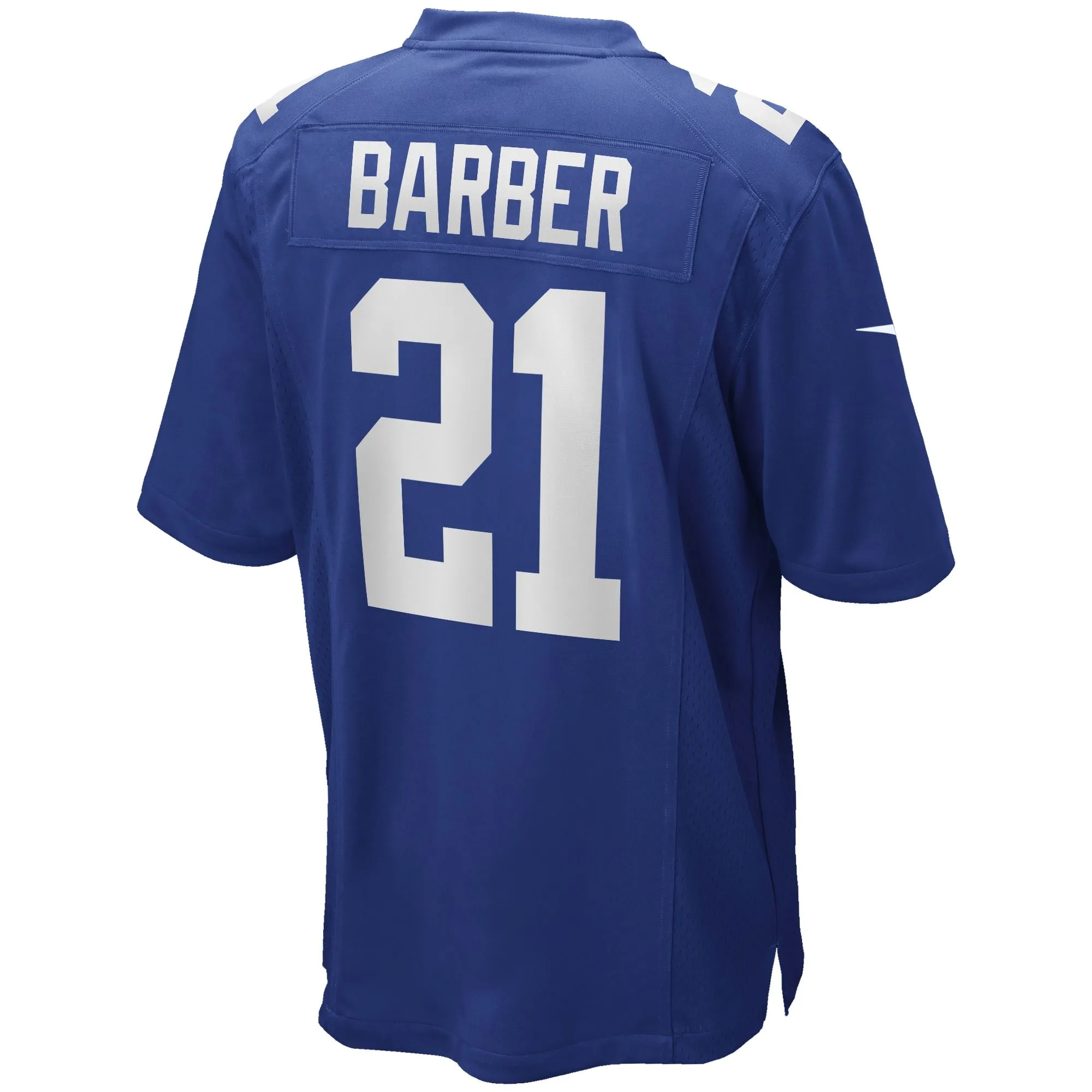 Tiki Barber New York Giants  Game Retired Player Jersey - Royal