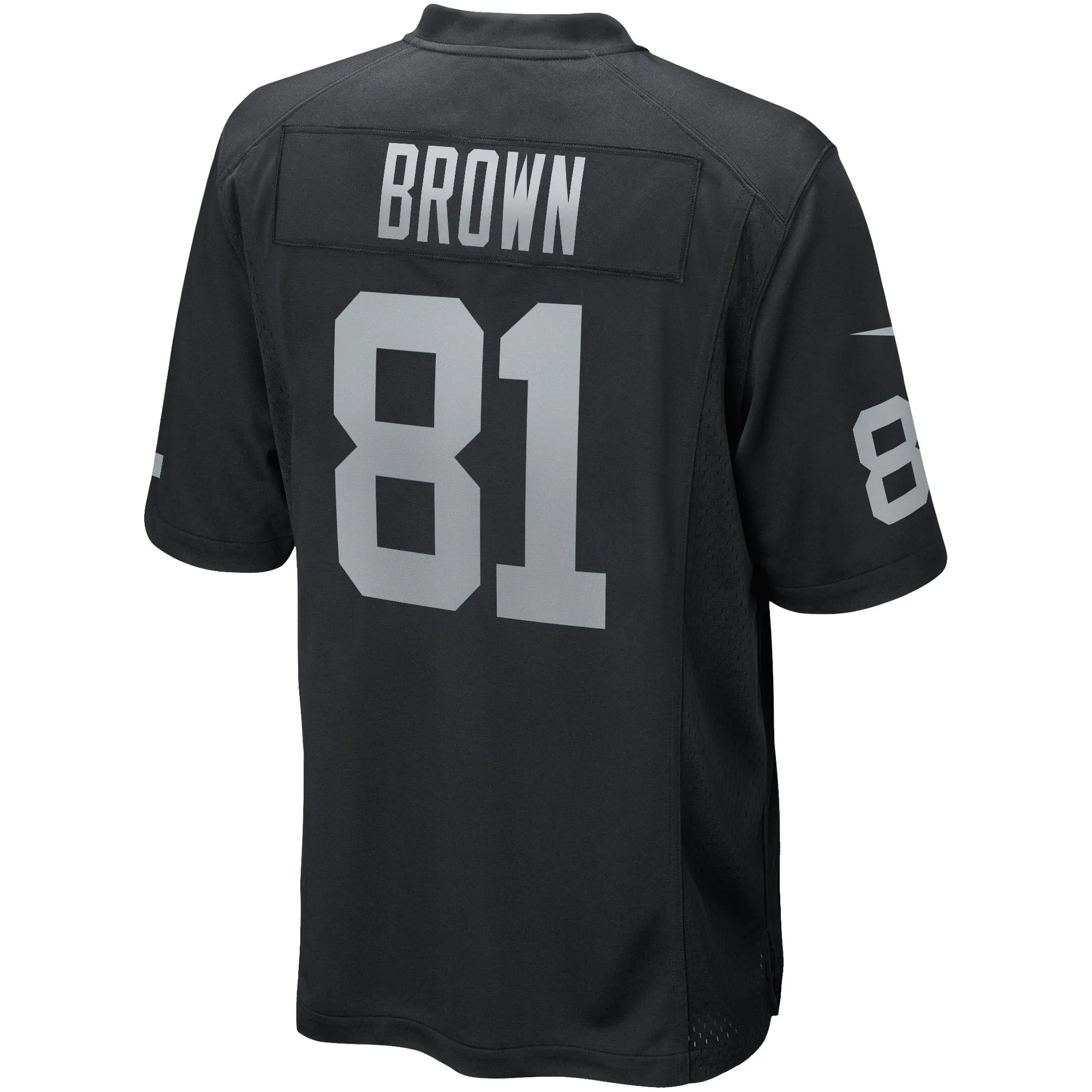 Tim Brown Las Vegas Raiders  Game Retired Player Jersey - Black