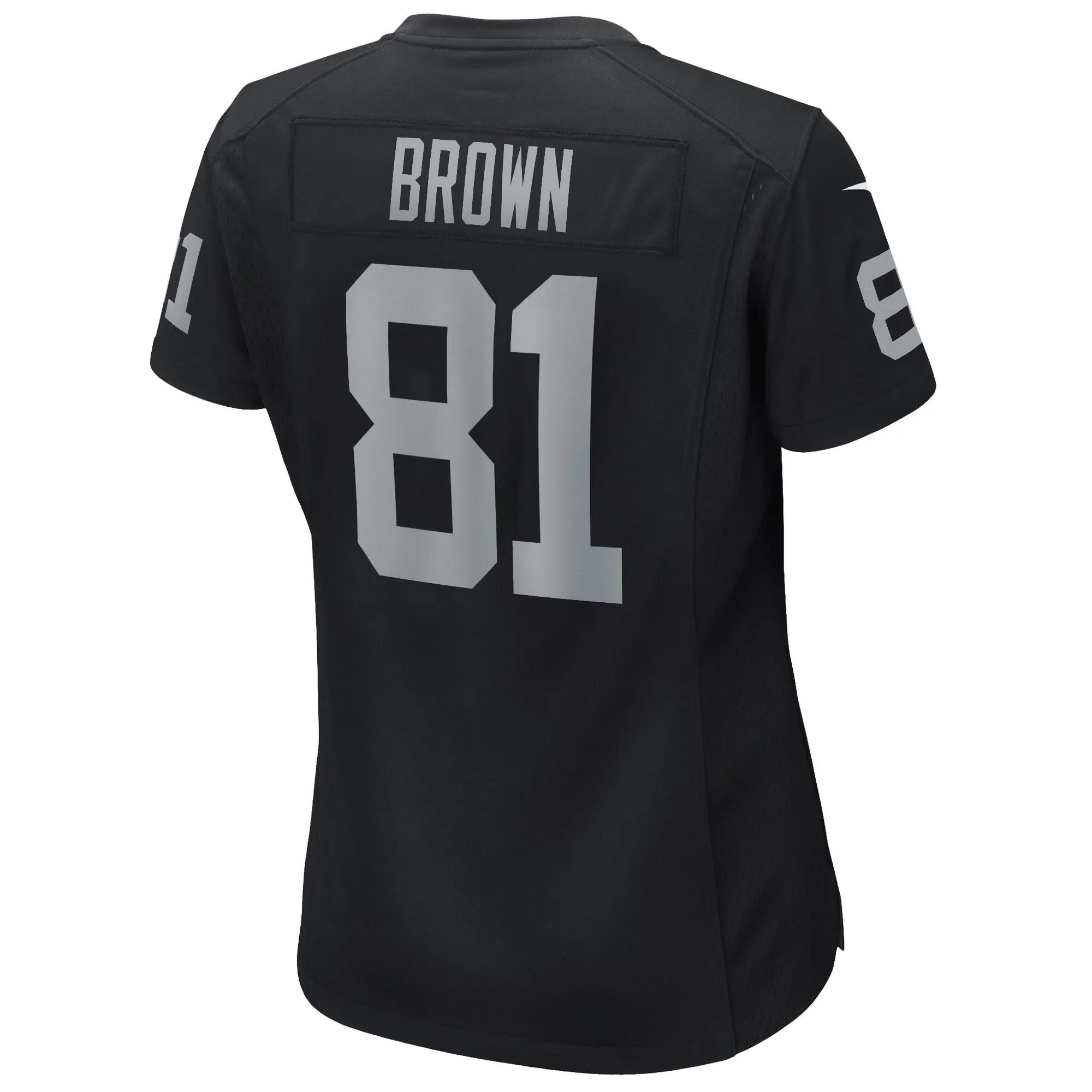 Tim Brown Las Vegas Raiders  Women's Game Retired Player Jersey - Black