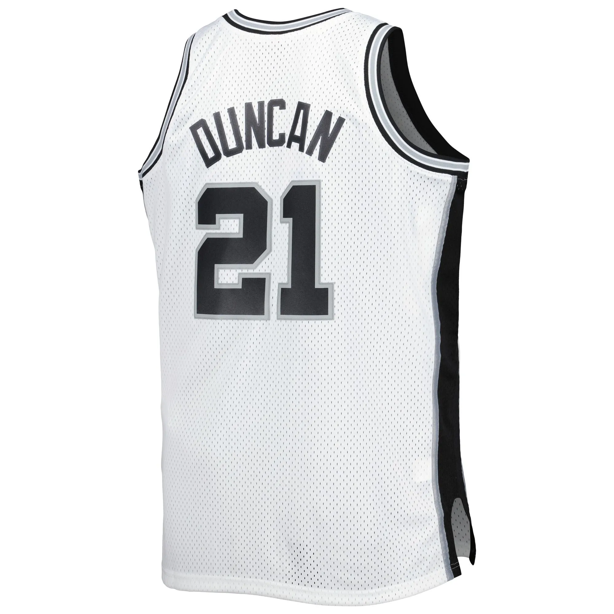 Tim Duncan San Antonio Spurs Mitchell & Ness Big & Tall Hardwood Classics 1998/99 Swingman Jersey - White