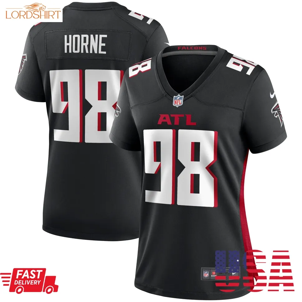 Timmy Horne Atlanta Falcons  Women's Game Player Jersey   Black