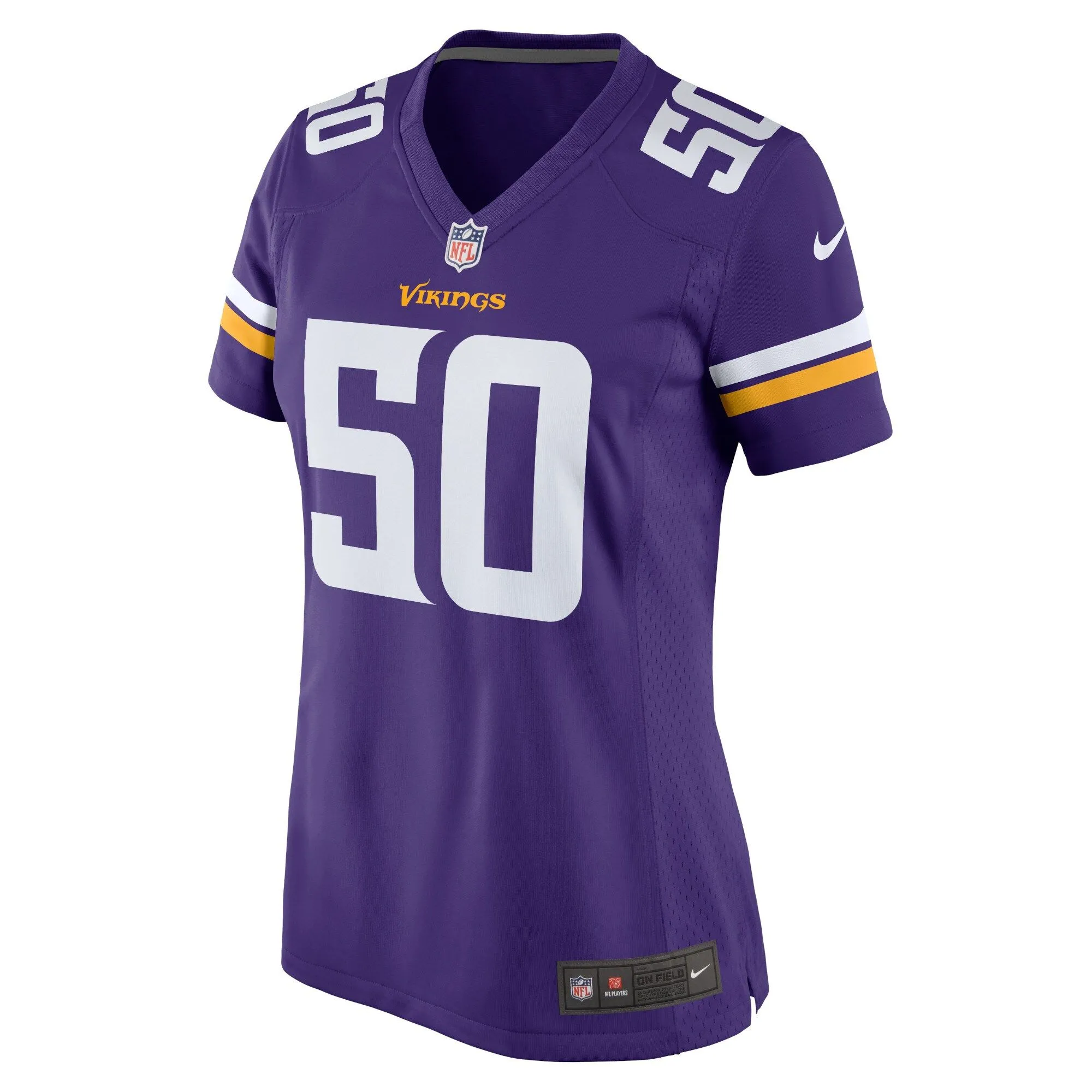 TJ Smith Minnesota Vikings  Women's Home Game Player Jersey - Purple