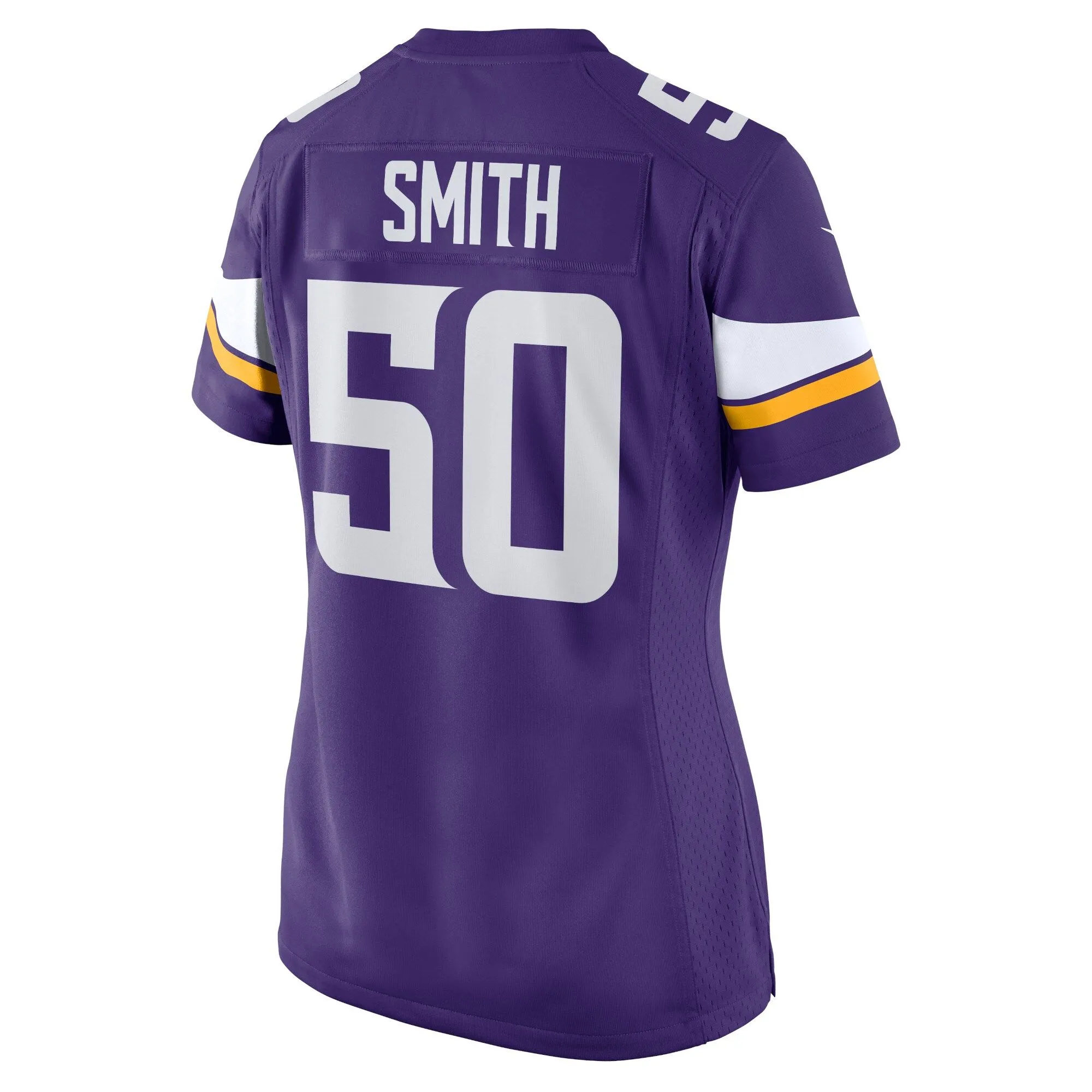 TJ Smith Minnesota Vikings  Women's Home Game Player Jersey - Purple