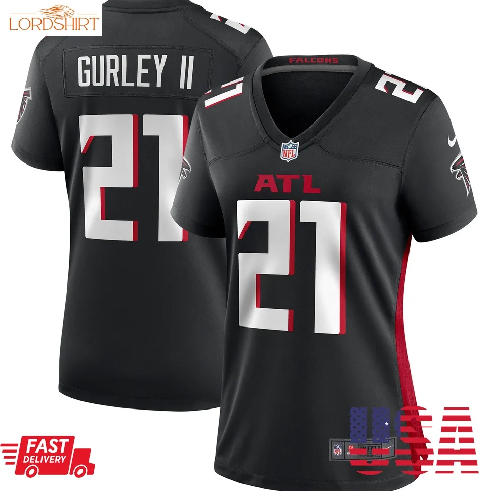 Todd Gurley Ii Atlanta Falcons  Women's Player Game Jersey   Black