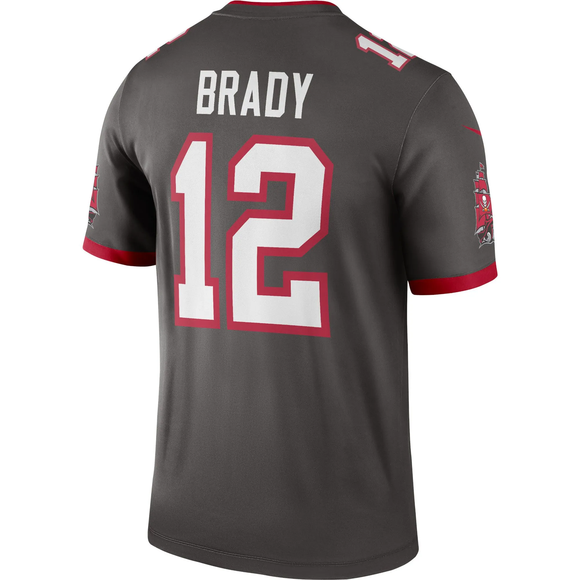 Tom Brady Tampa Bay Buccaneers  Alternate Legend Jersey - Pewter