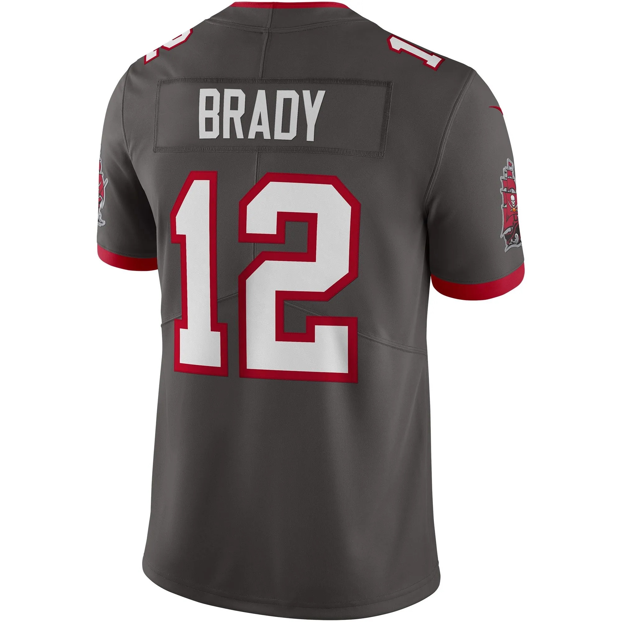 Tom Brady Tampa Bay Buccaneers  Alternate Vapor Limited Jersey - Pewter